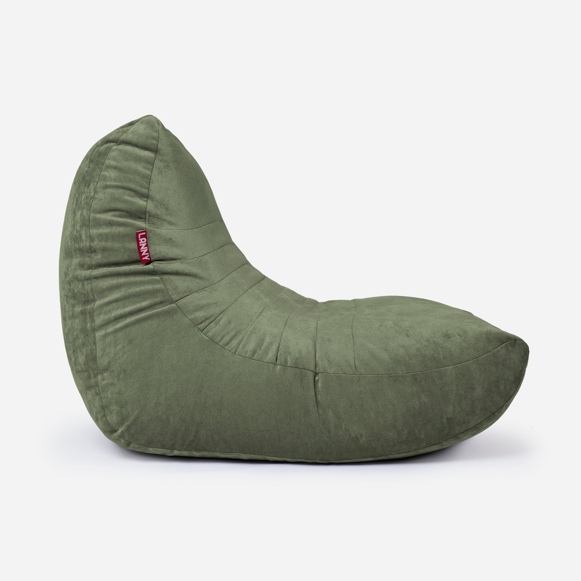 Curvy Aldo Khaki Bean Bag Chair