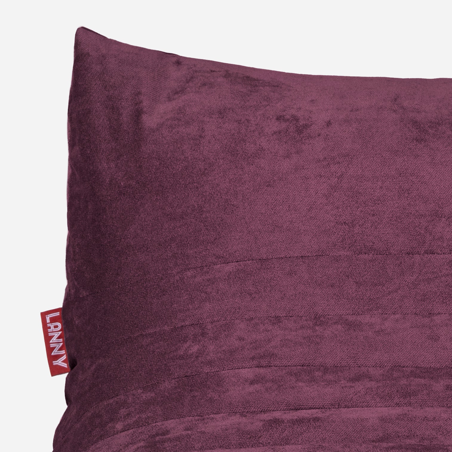Curvy Aldo Purple Bean Bag Chair