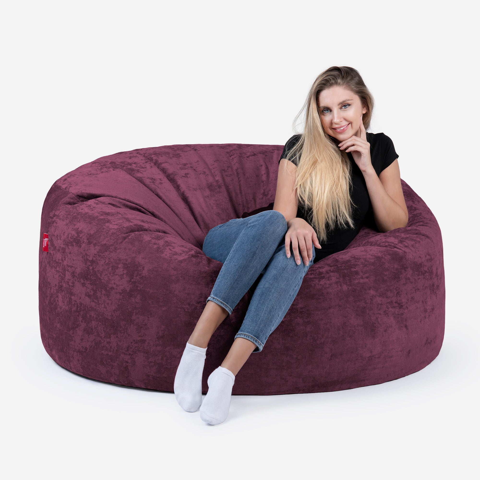 Original Large Aldo Purple Bean Bag