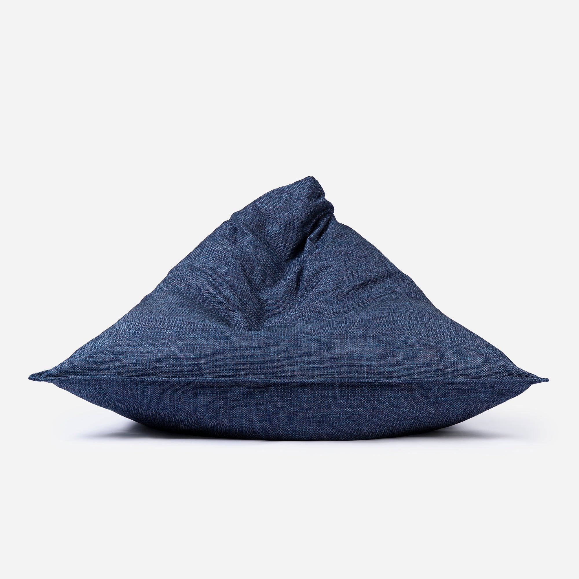 Mini Sloppy Tweed Blue Bean bag