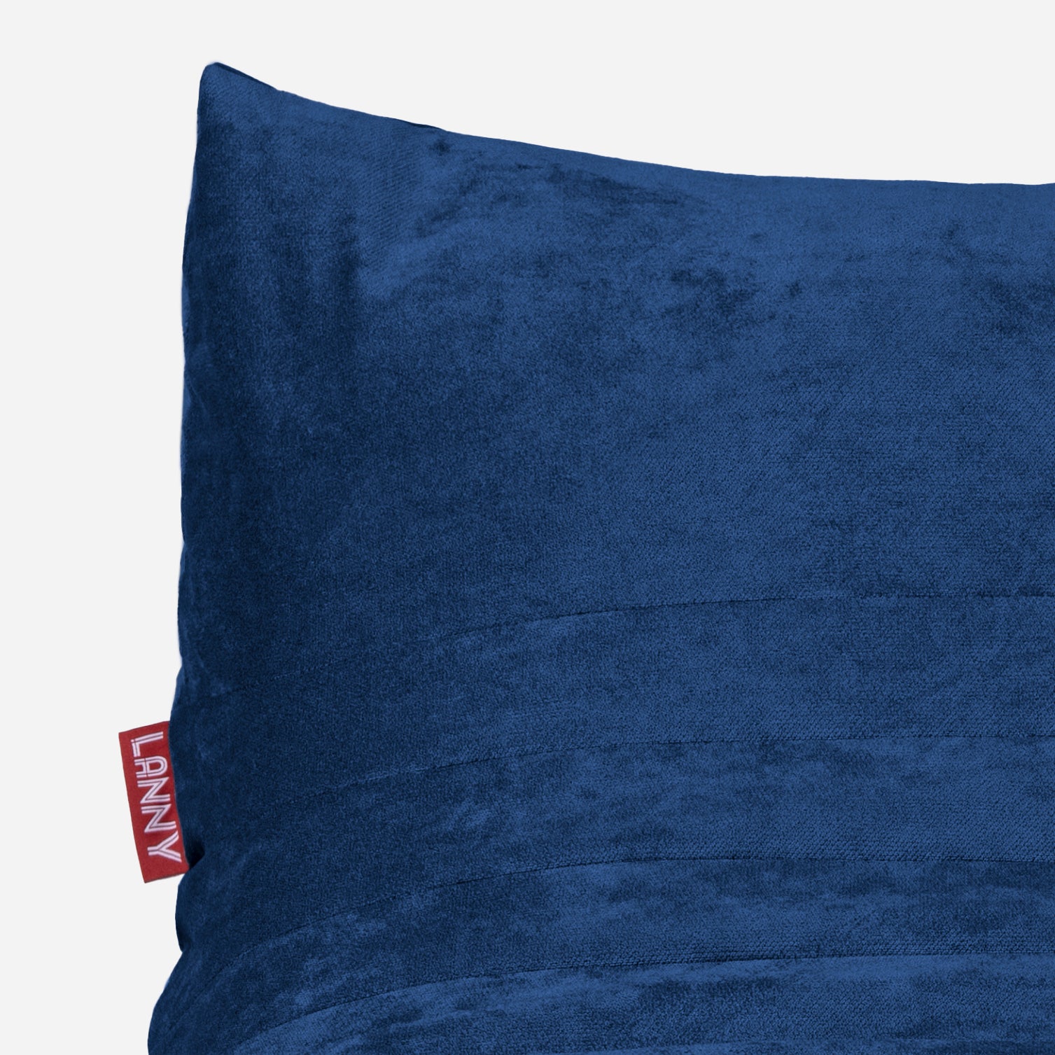 Curvy Aldo Blue Bean Bag Chair