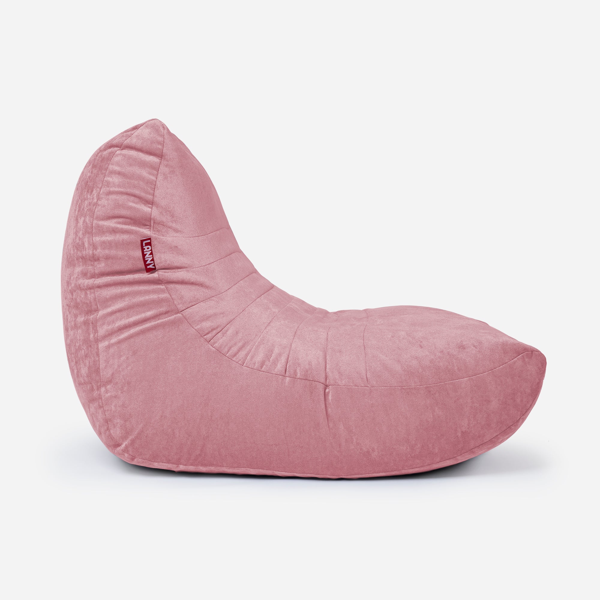 Curvy Aldo Pink Bean Bag Chair