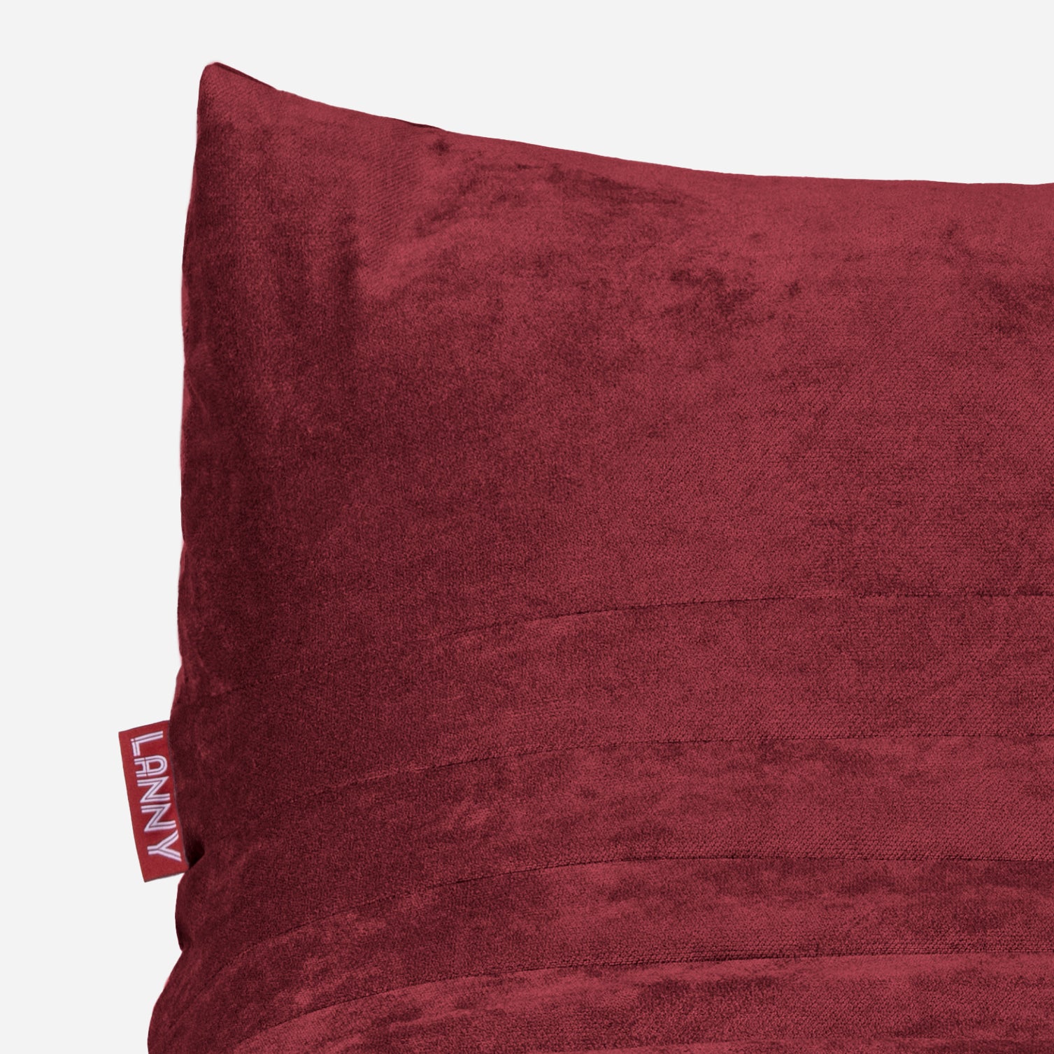 Curvy Aldo Red Bean Bag Chair