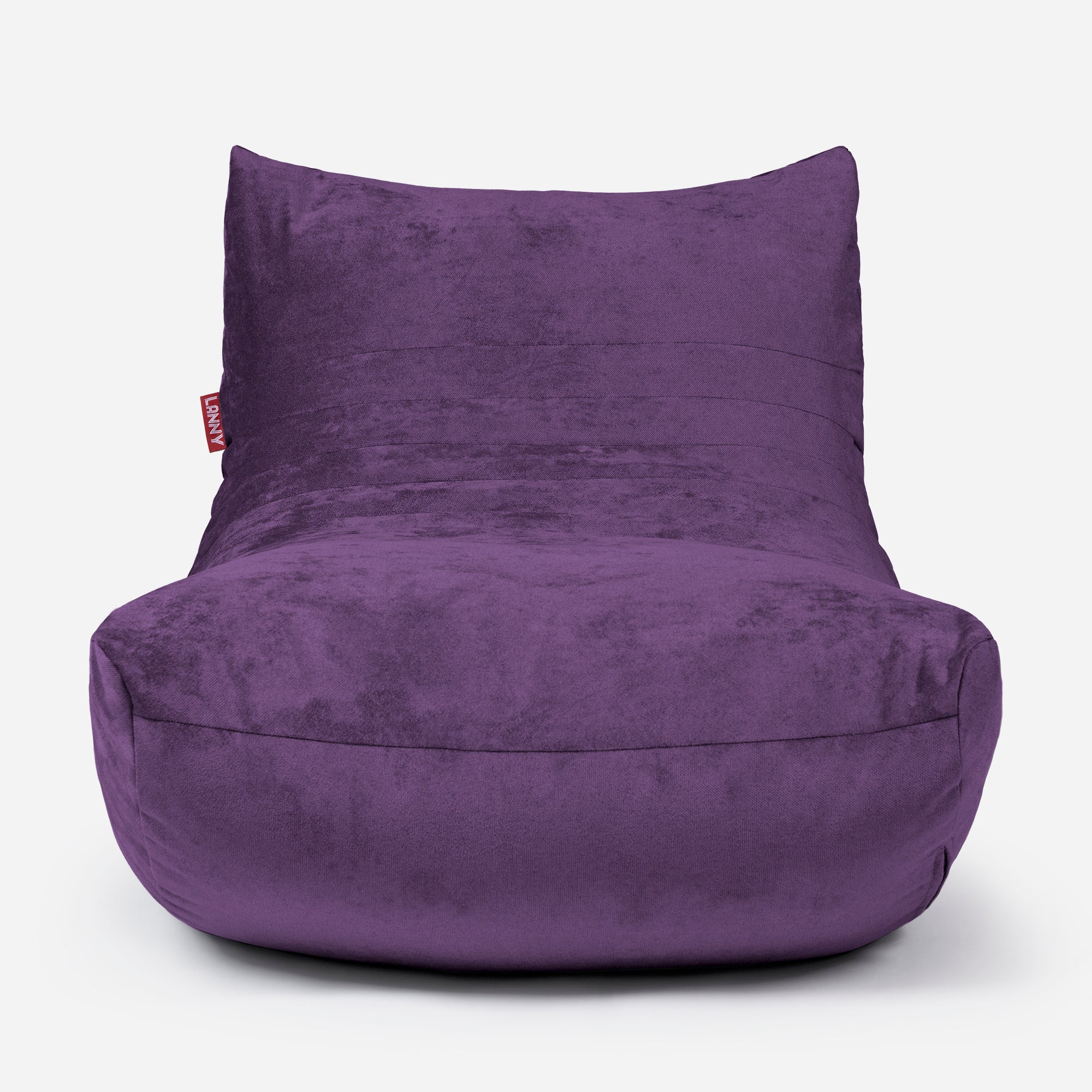 Curvy Aldo Violet Bean Bag Chair