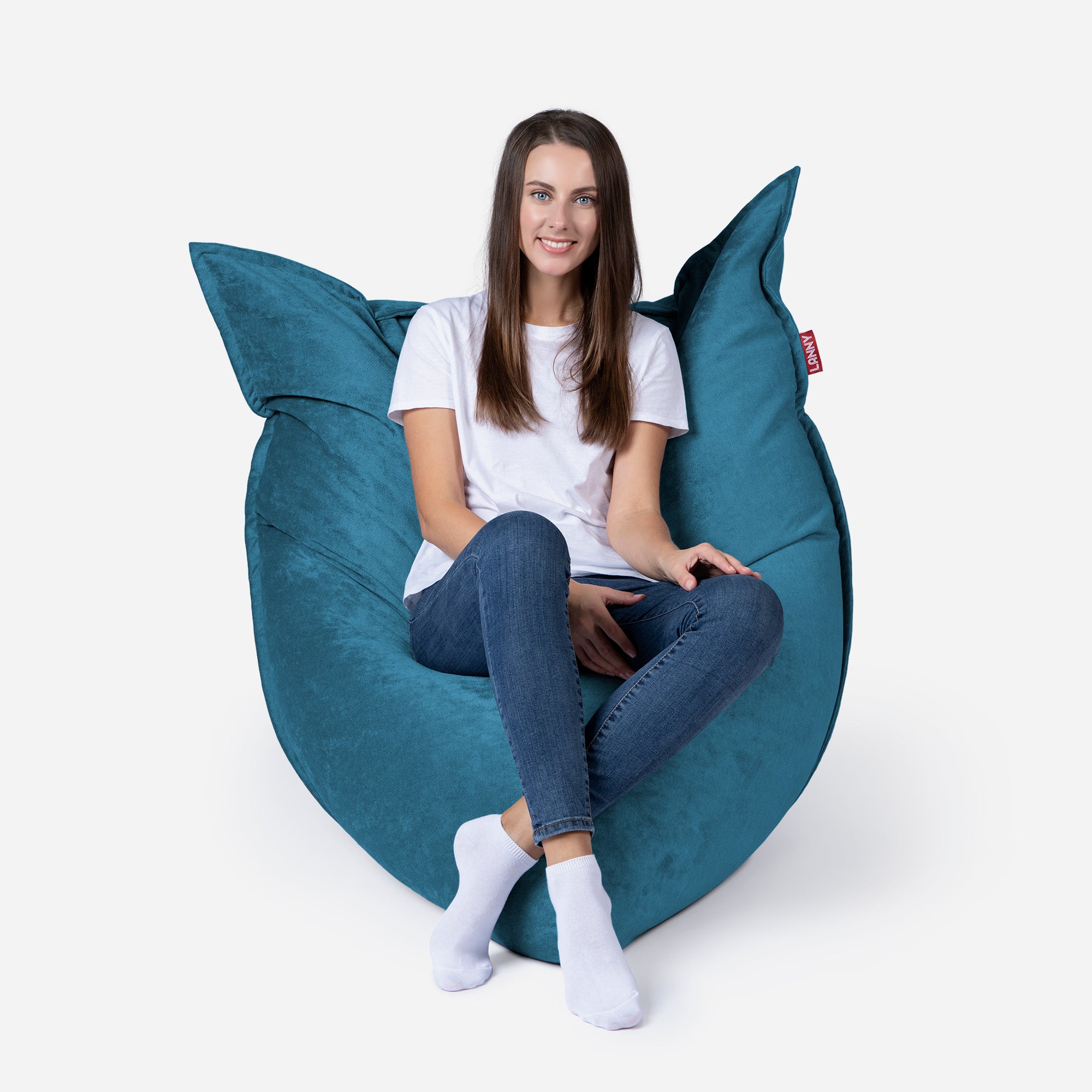 Mini Sloppy Aldo Aqua Bean bag