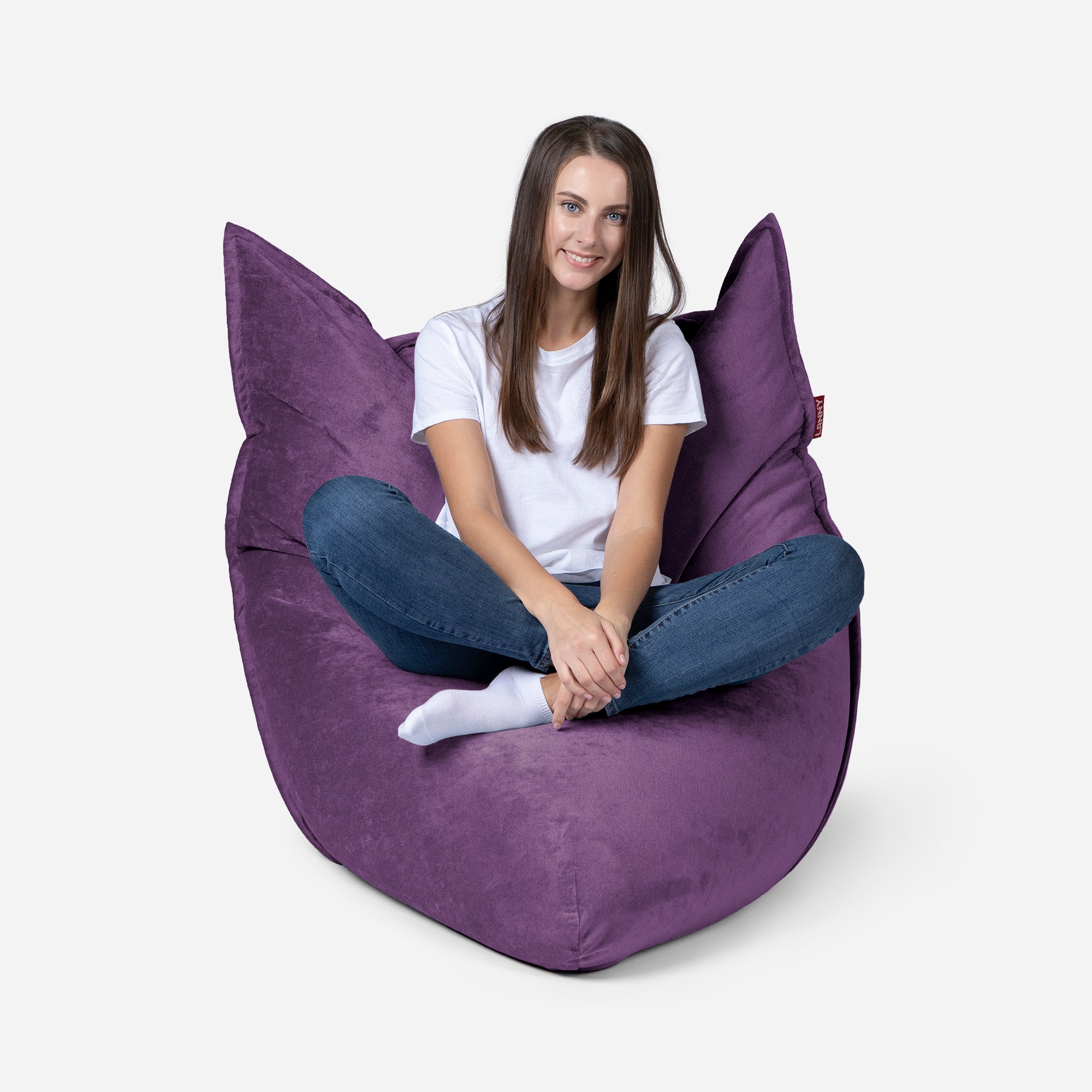 Mini Sloppy Aldo Violet Bean bag