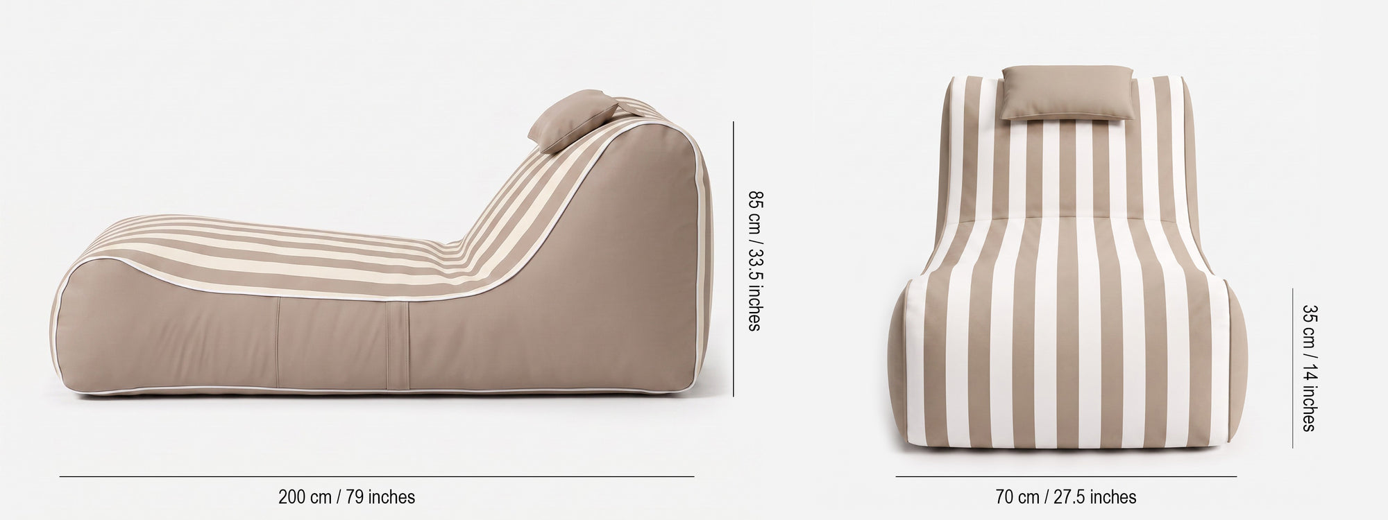 Beige & white Dimensions Desktop
