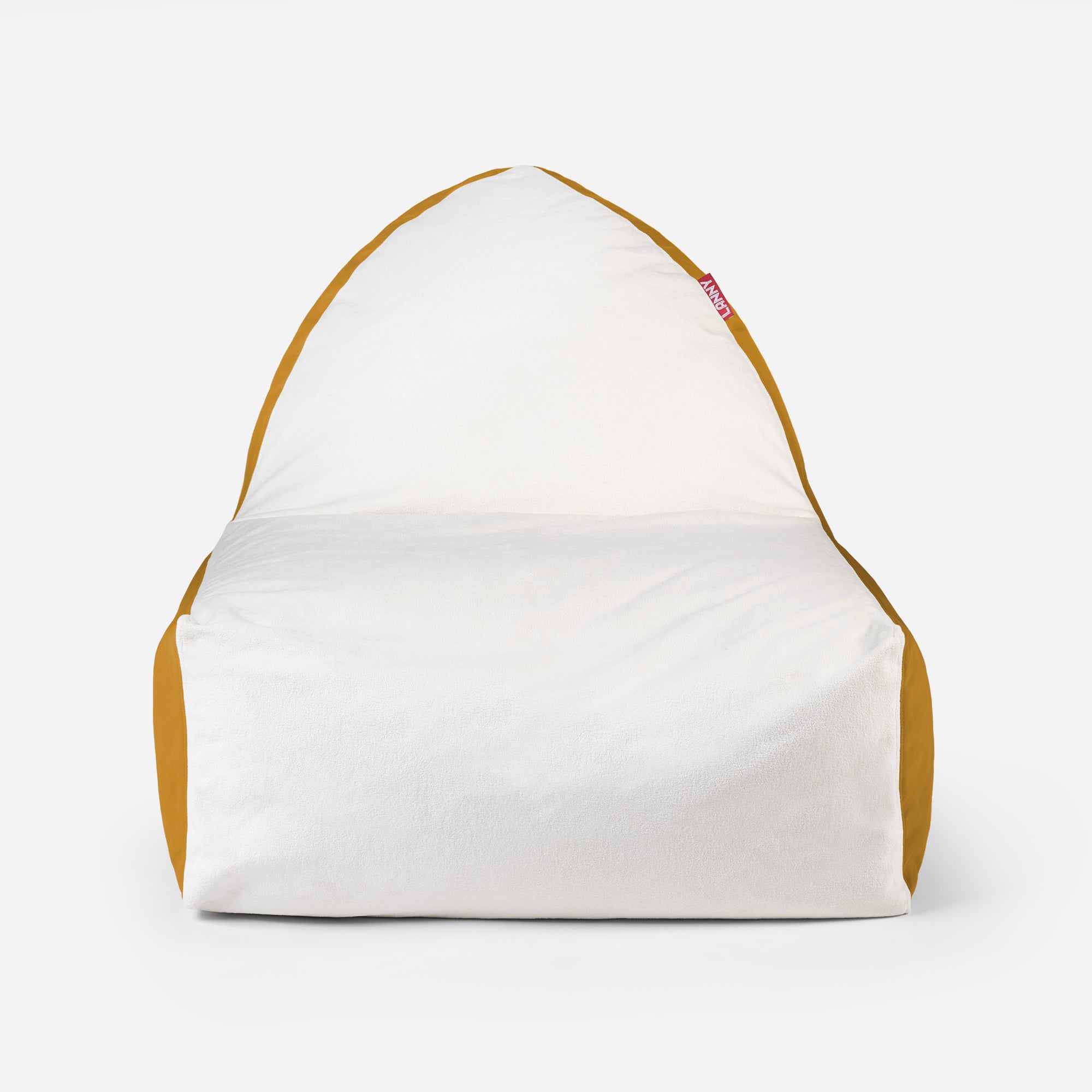 Lanny Orca Velvet Bean Bag Chair - Mustard