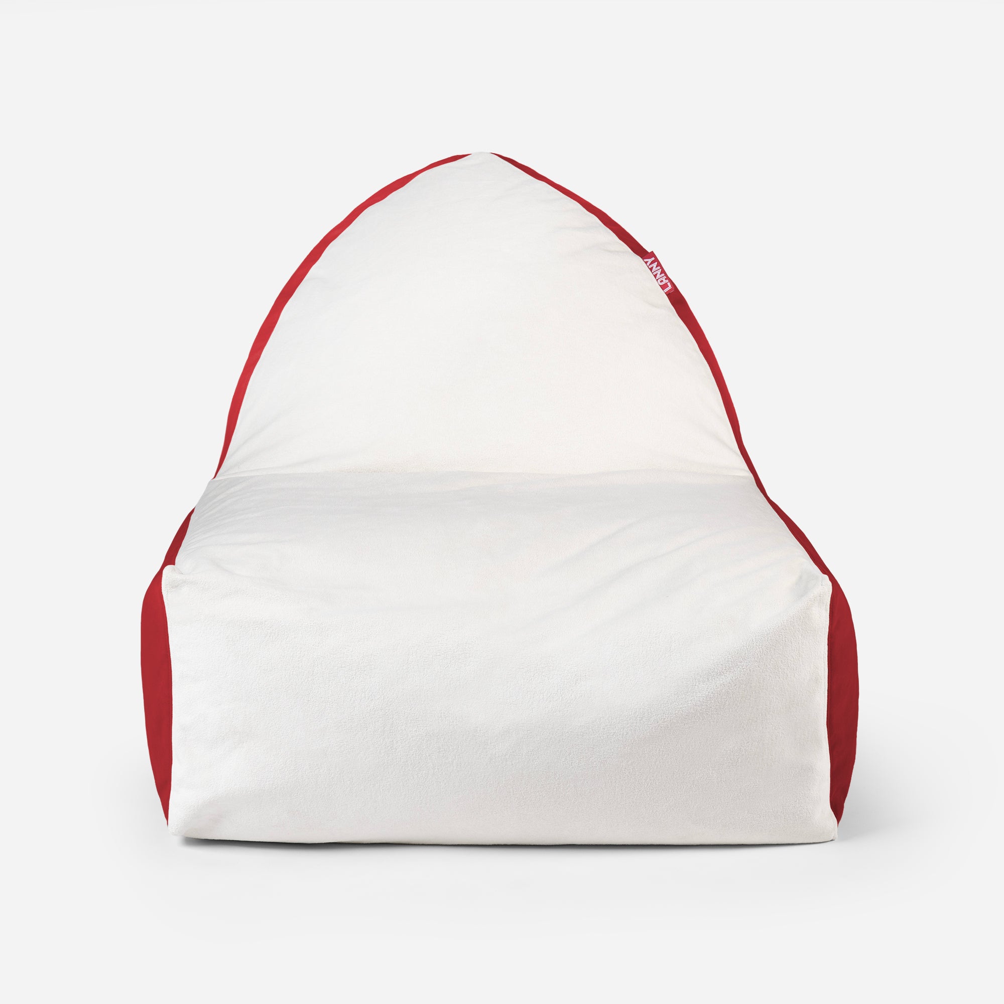 Lanny Orca Velvet Bean Bag Chair - Red