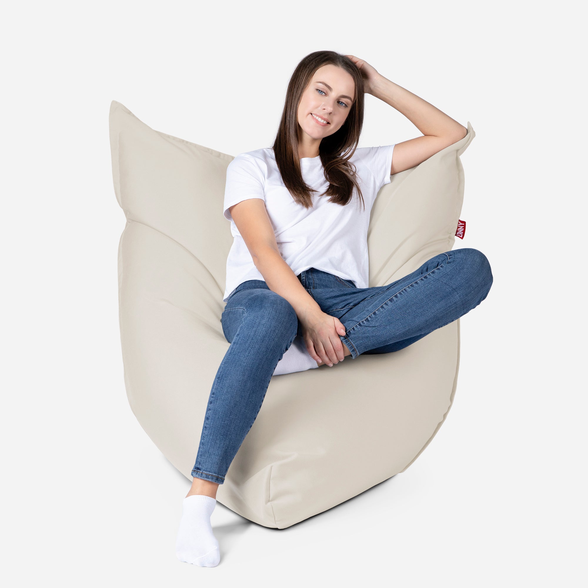 Sloppy Mini Outdoor Crema Bean Bag