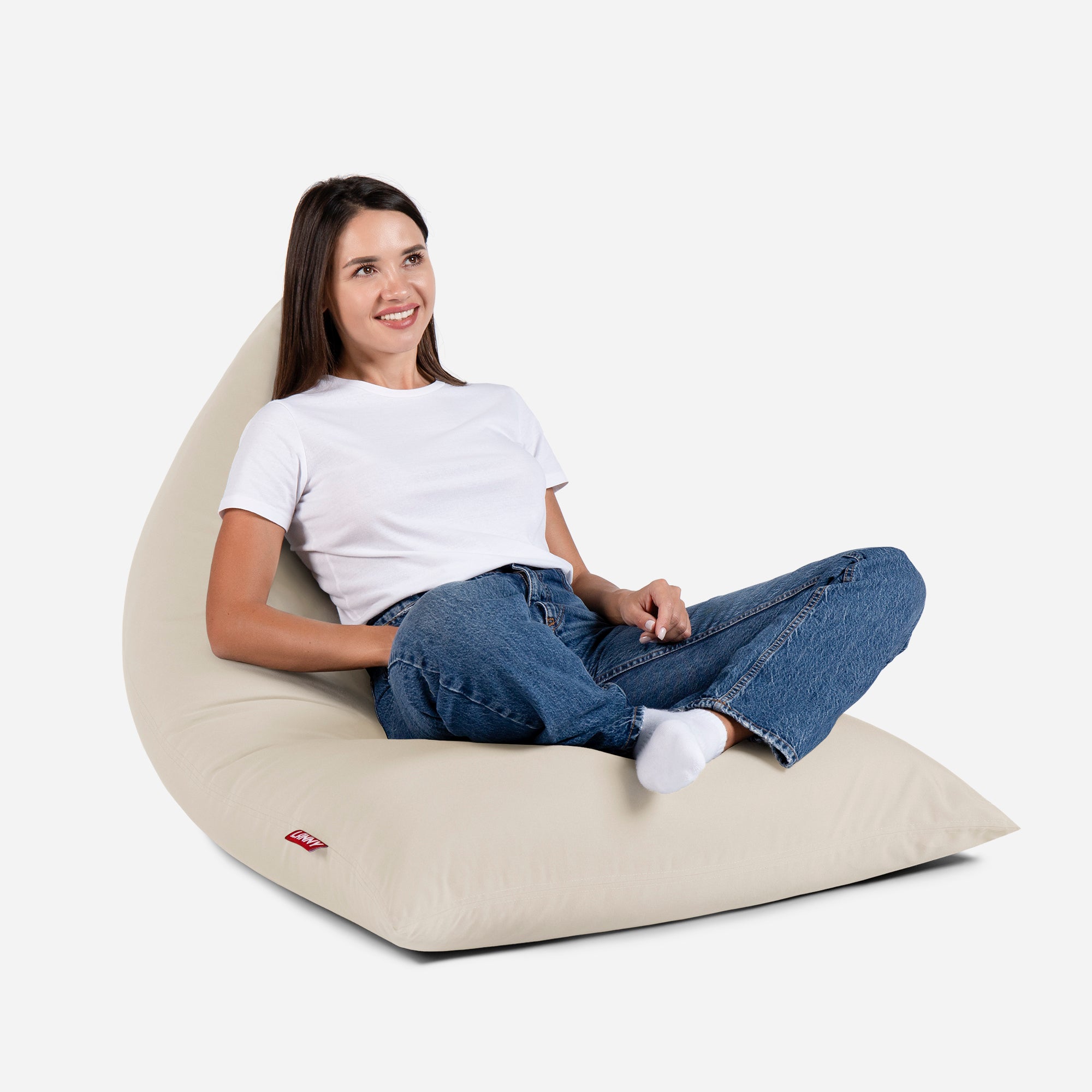 Slim Outdoor Crema Bean bag