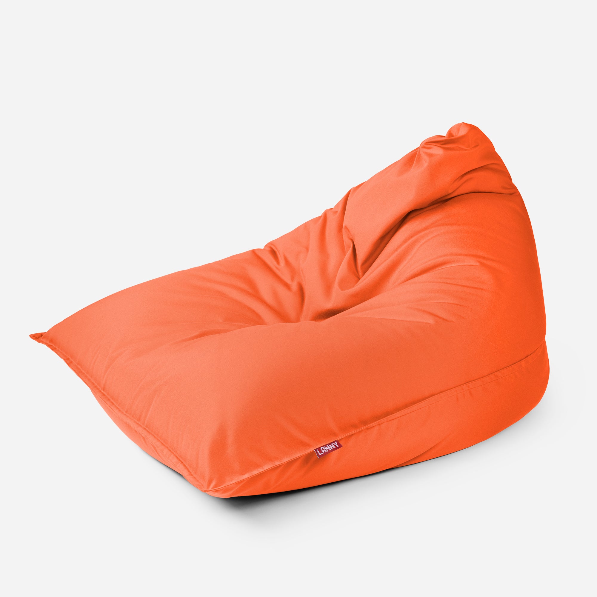 Sloppy Large Outdoor Orange Bean Bag