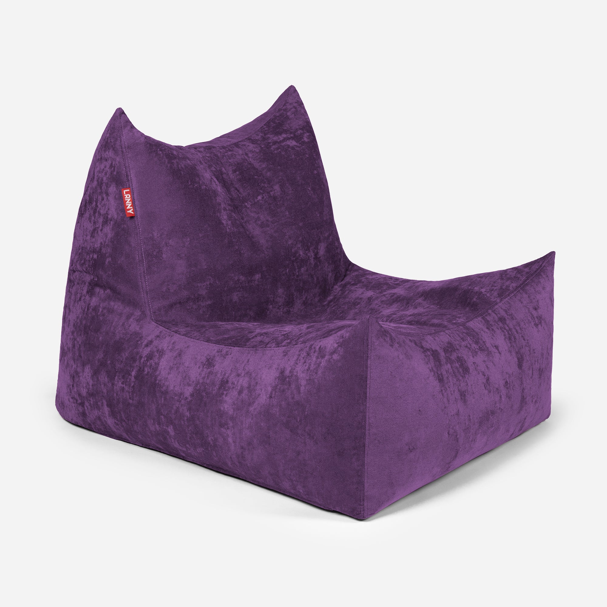 Quadro Aldo Violet Bean bag Chair