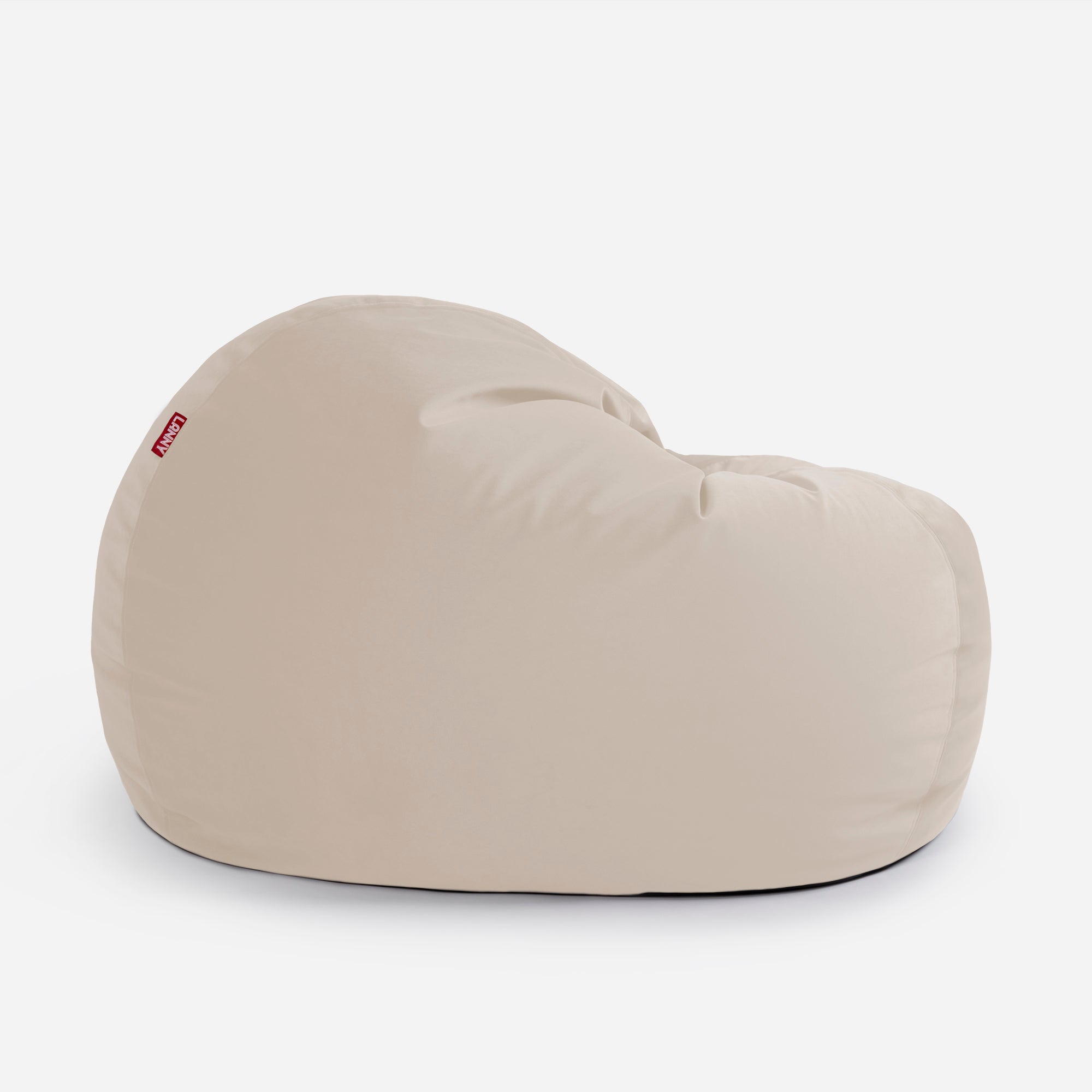 Sphere Large Velvet Beige Bean bag