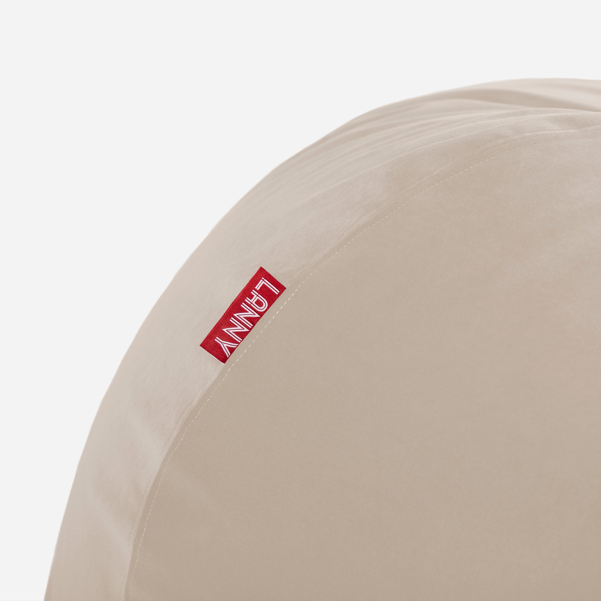 Sphere Large Velvet Beige Bean bag