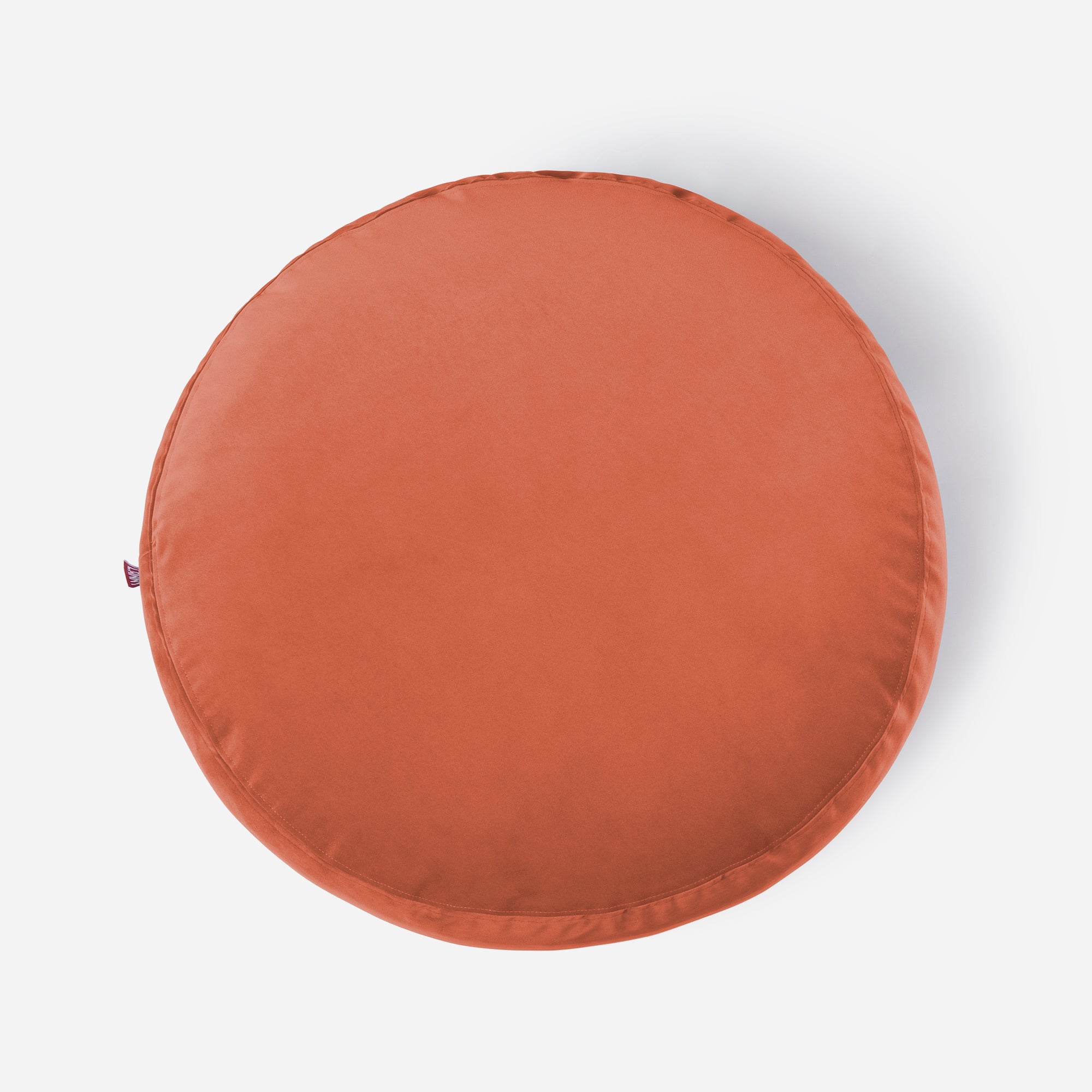 Medium Velvet Amber Pouf