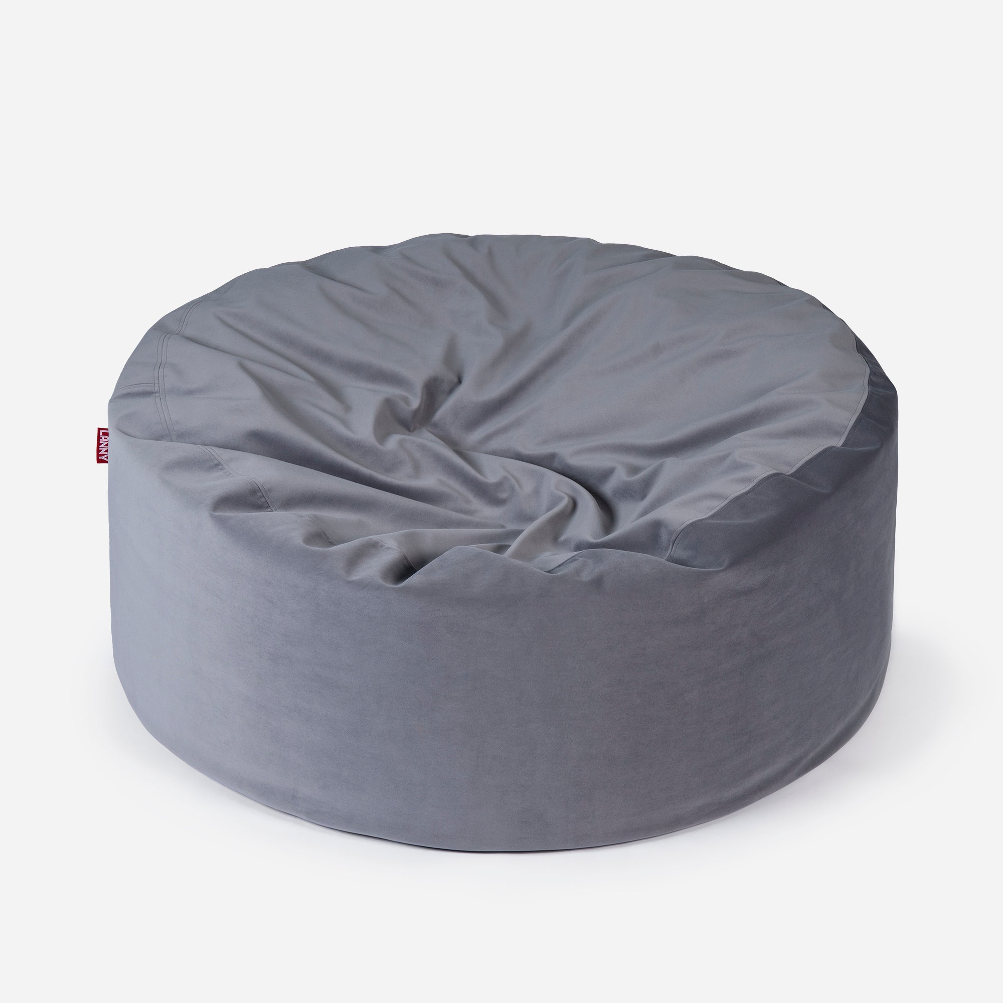 Large Original Velvet Gray Bean bag