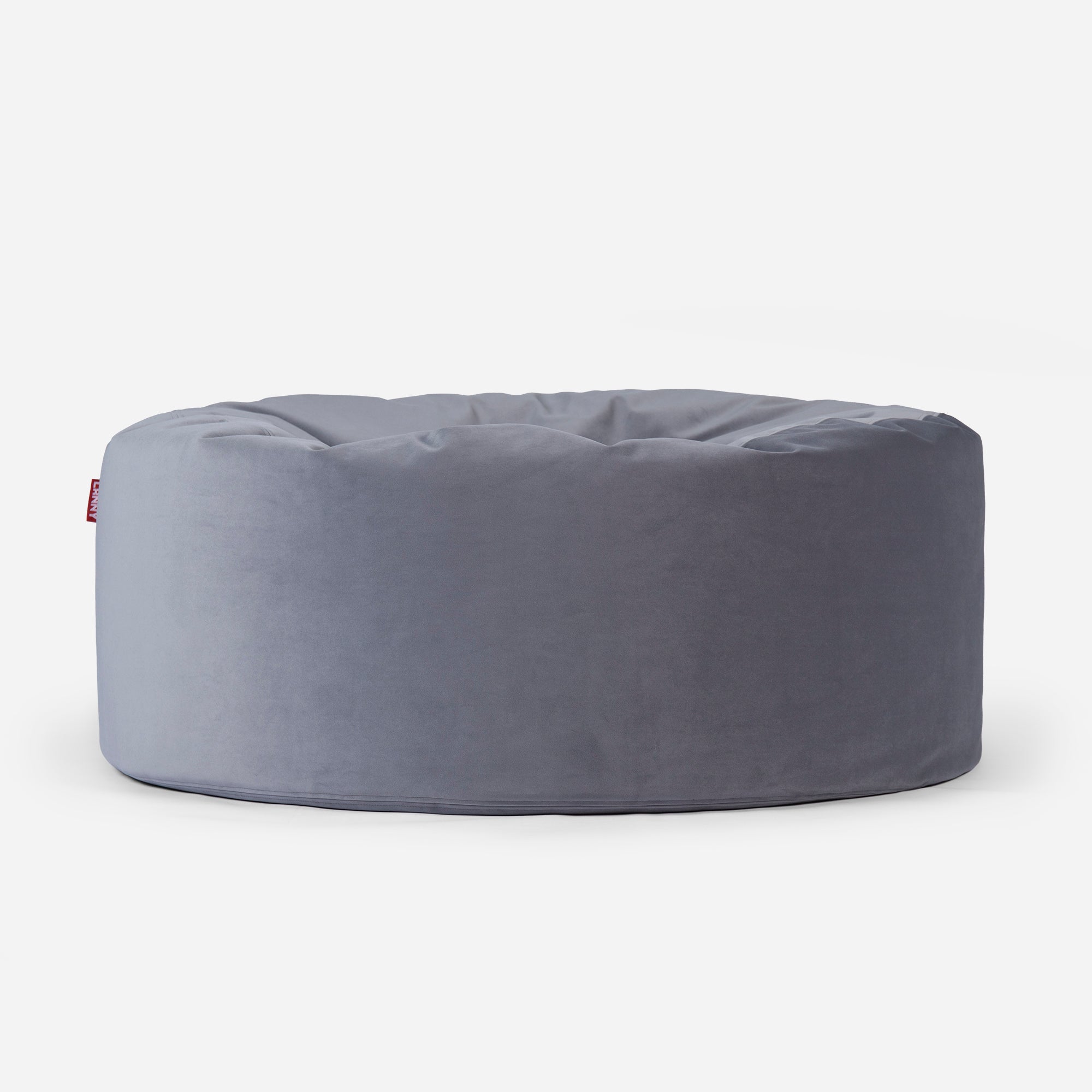 Large Original Velvet Gray Bean bag