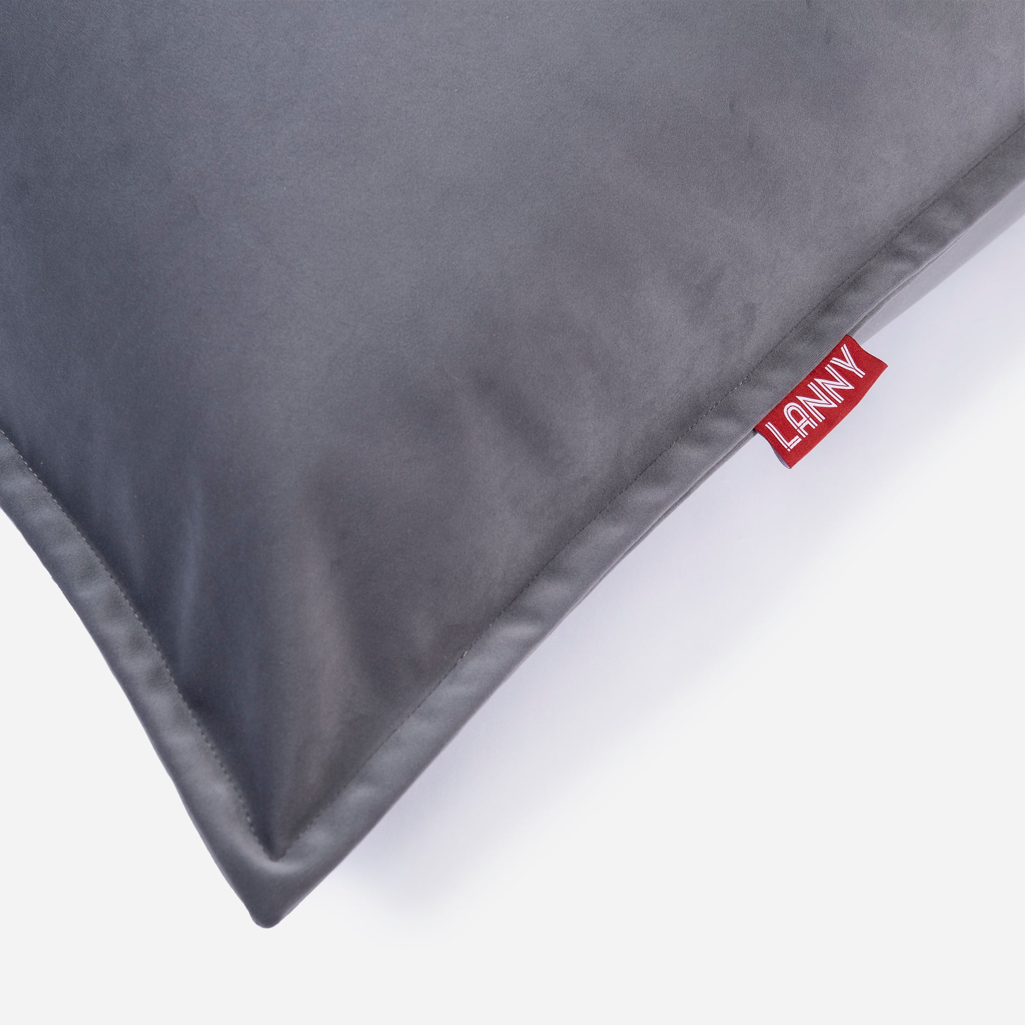 Sloppy Mini Velvet Gray Bean bag