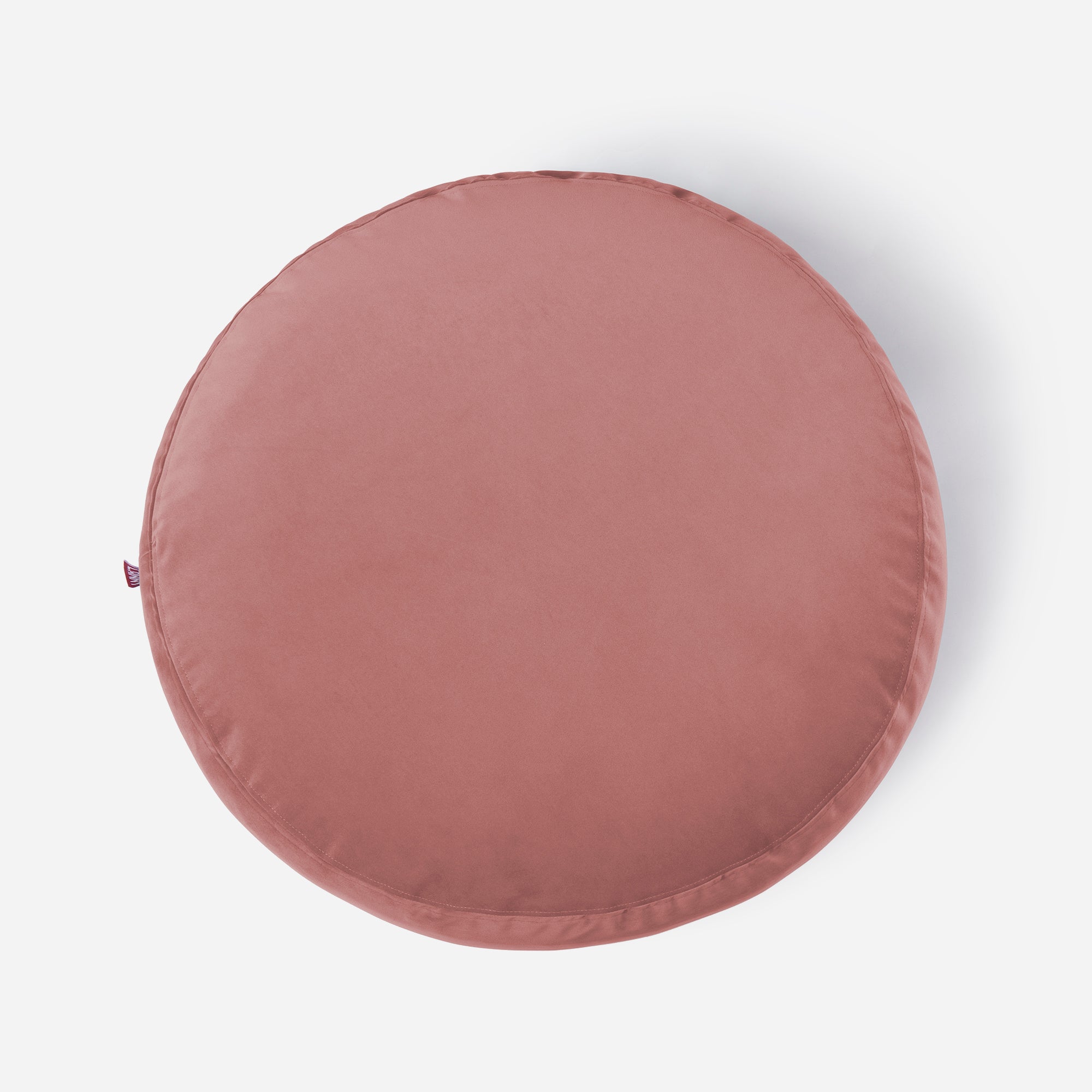 Medium Velvet Pink Pouf