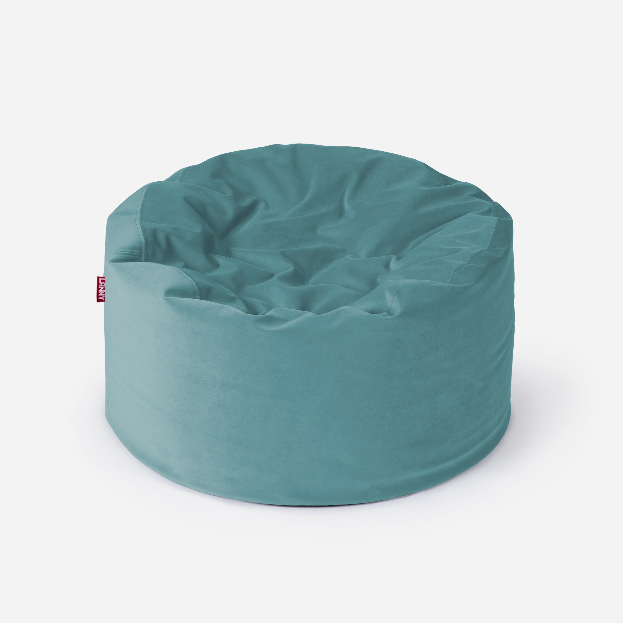 Medium Original Velvet Turquoise Bean bag