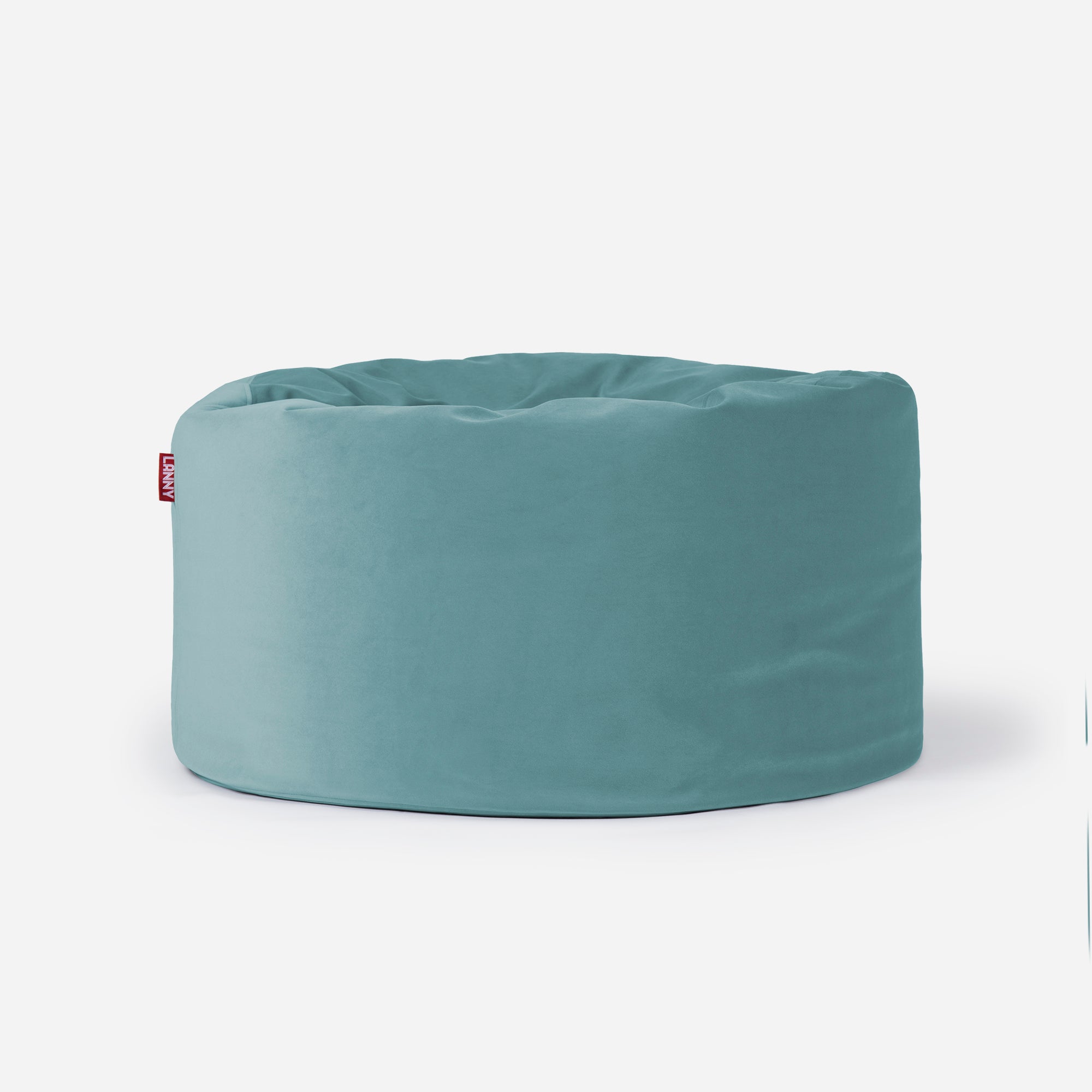 Medium Original Velvet Turquoise Bean bag