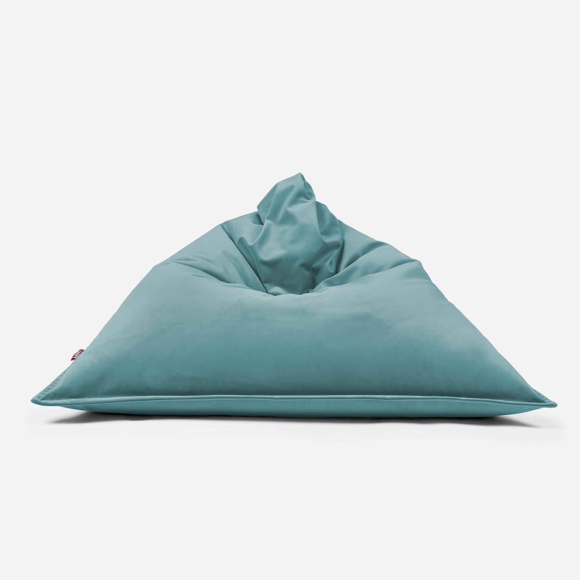 Sloppy Large Velvet Turquoise Bean bag