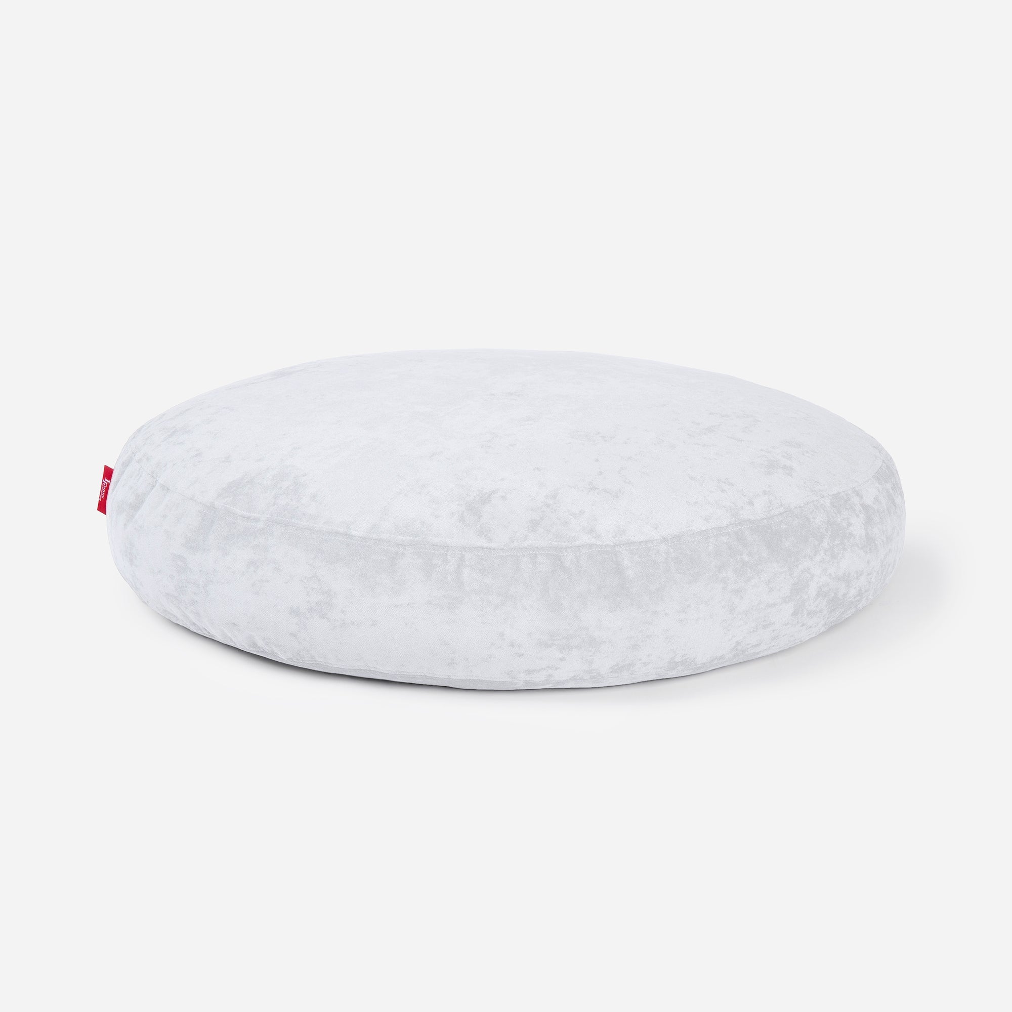Floor Aldo White Pouf - Lanny Beanbag - Ottomans