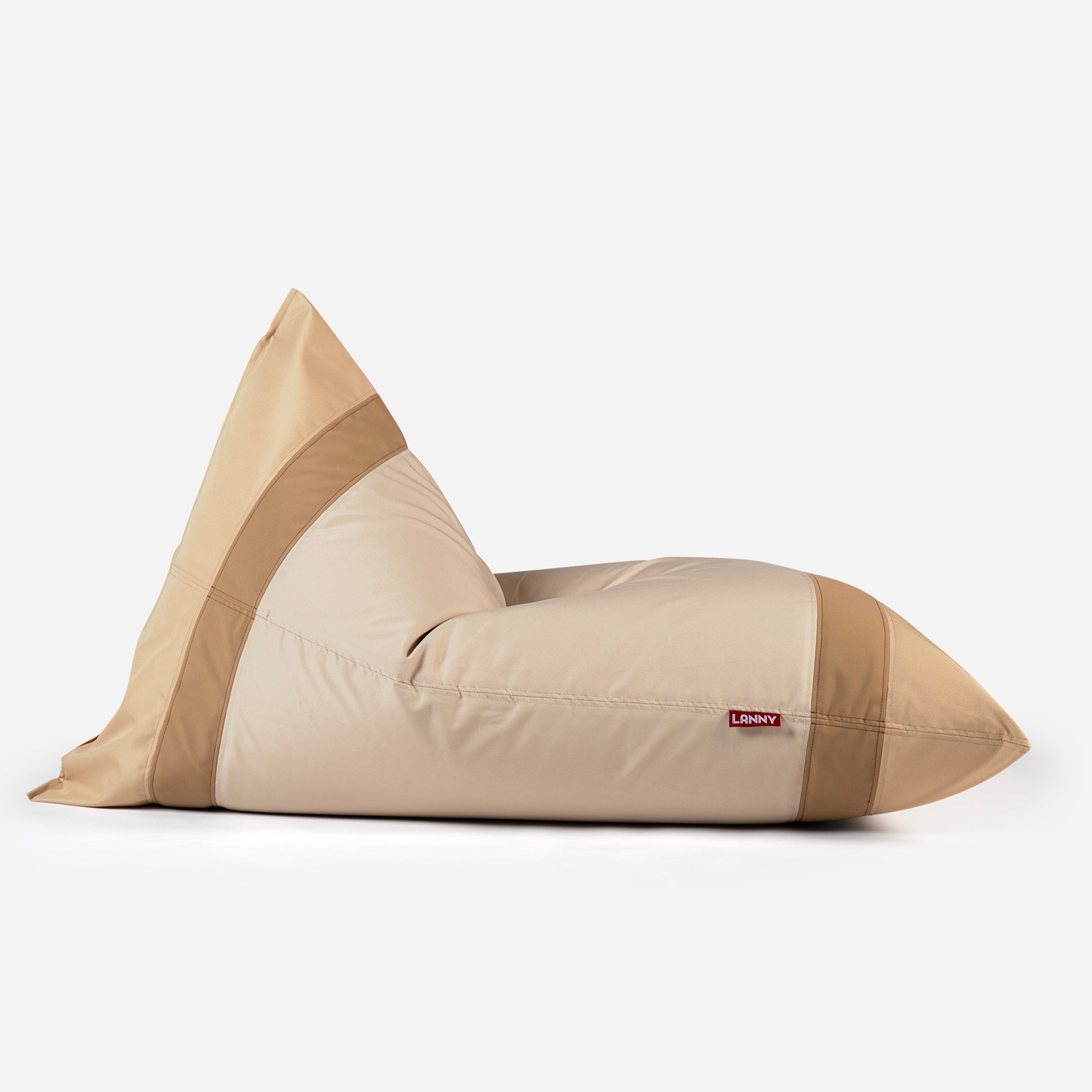 Lanny Apex Outdoor Slim Bean Bag - Desert Dune - Lanny Beanbag - Bean Bag Chairs