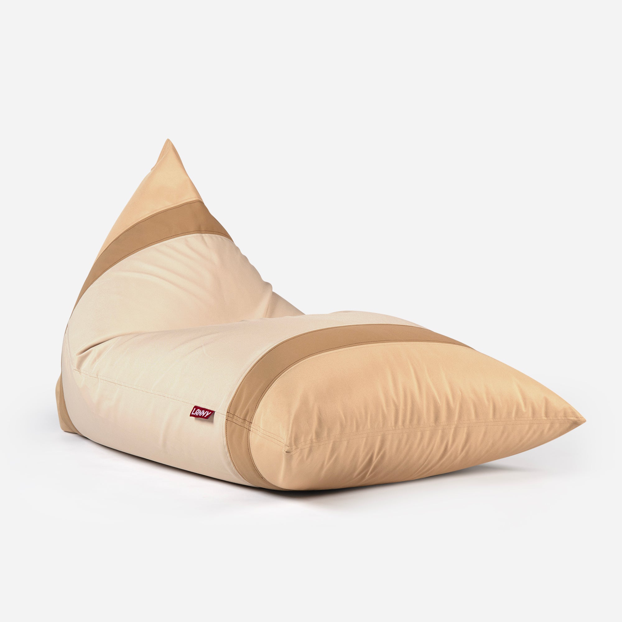 Lanny Apex Outdoor Slim Bean Bag - Desert Dune - Lanny Beanbag - Bean Bag Chairs