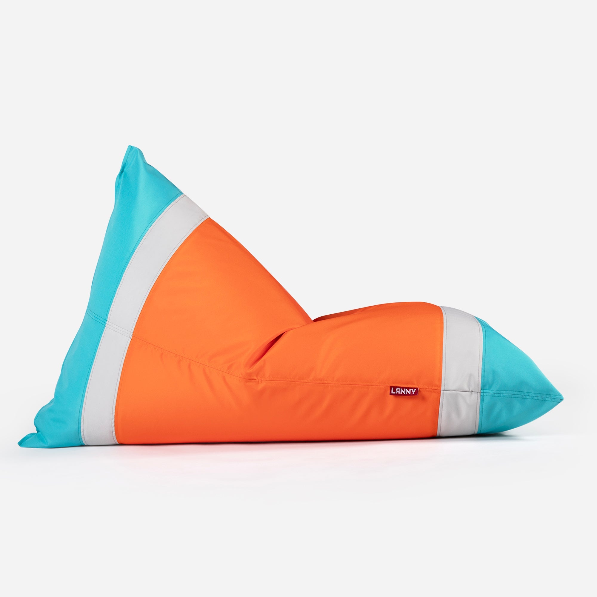 Lanny Apex Outdoor Slim Bean Bag - Oasis Bloom - Lanny Beanbag - Bean Bag Chairs