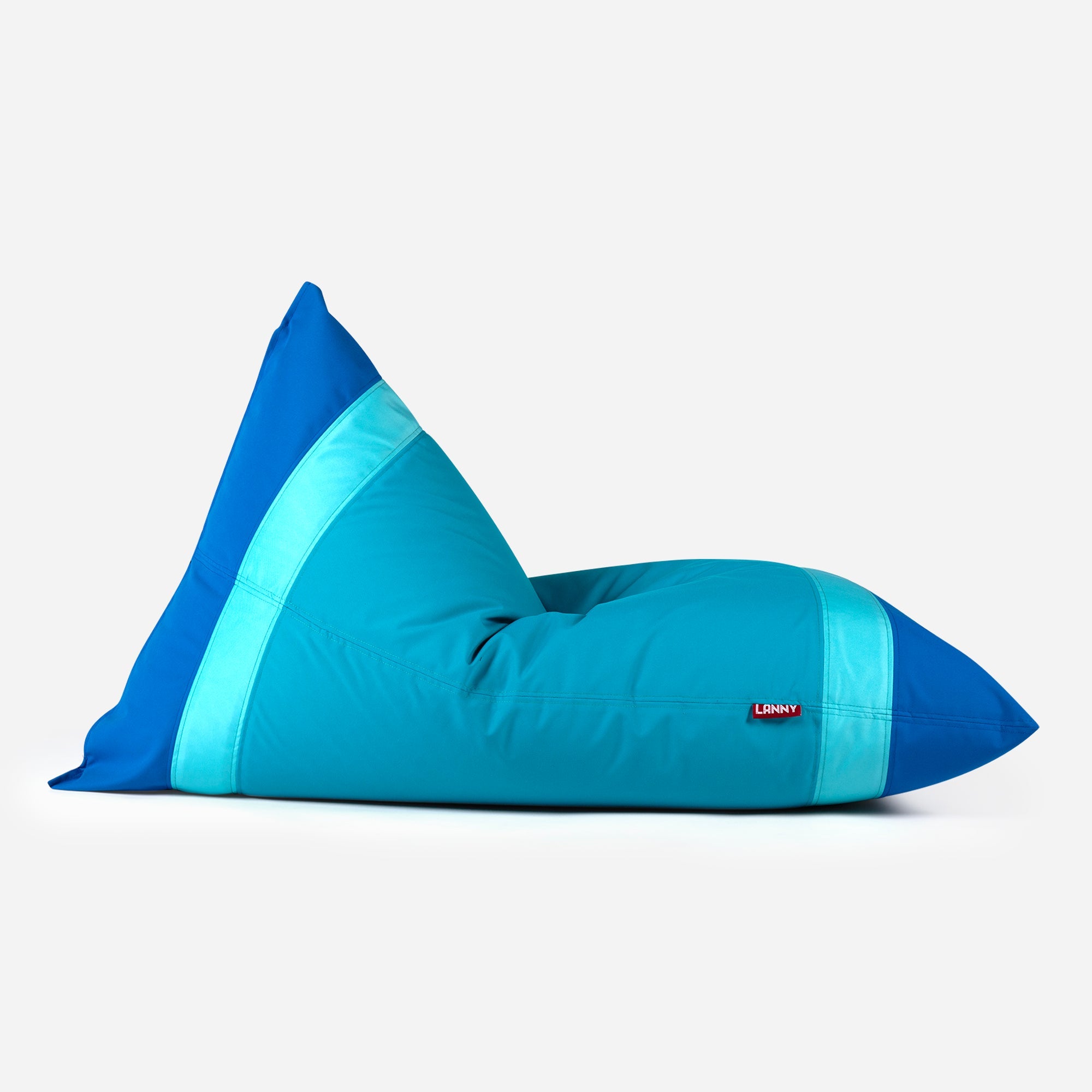 Lanny Apex Outdoor Slim Bean Bag - Ocean Depths - Lanny Beanbag - Bean Bag Chairs