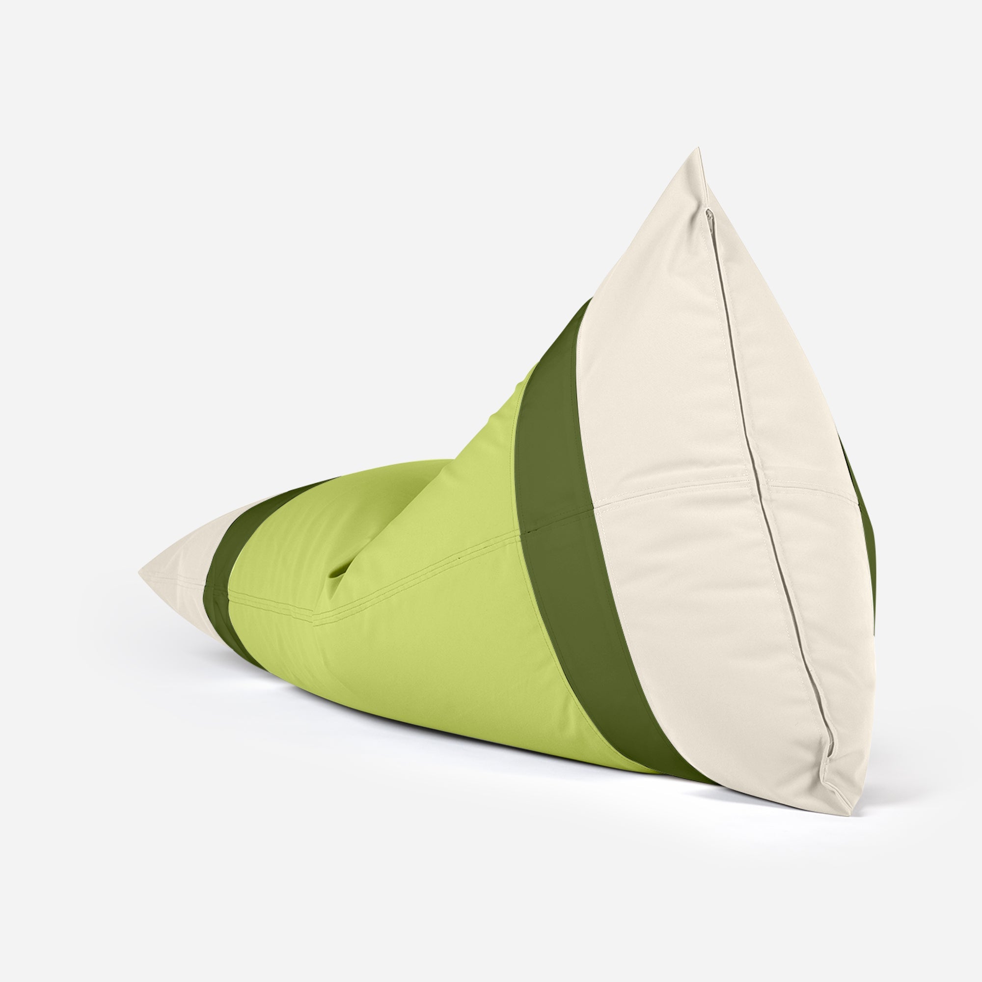 Lanny Apex Outdoor Slim Bean Bag - Olive Grove - Lanny Beanbag - Bean Bag Chairs