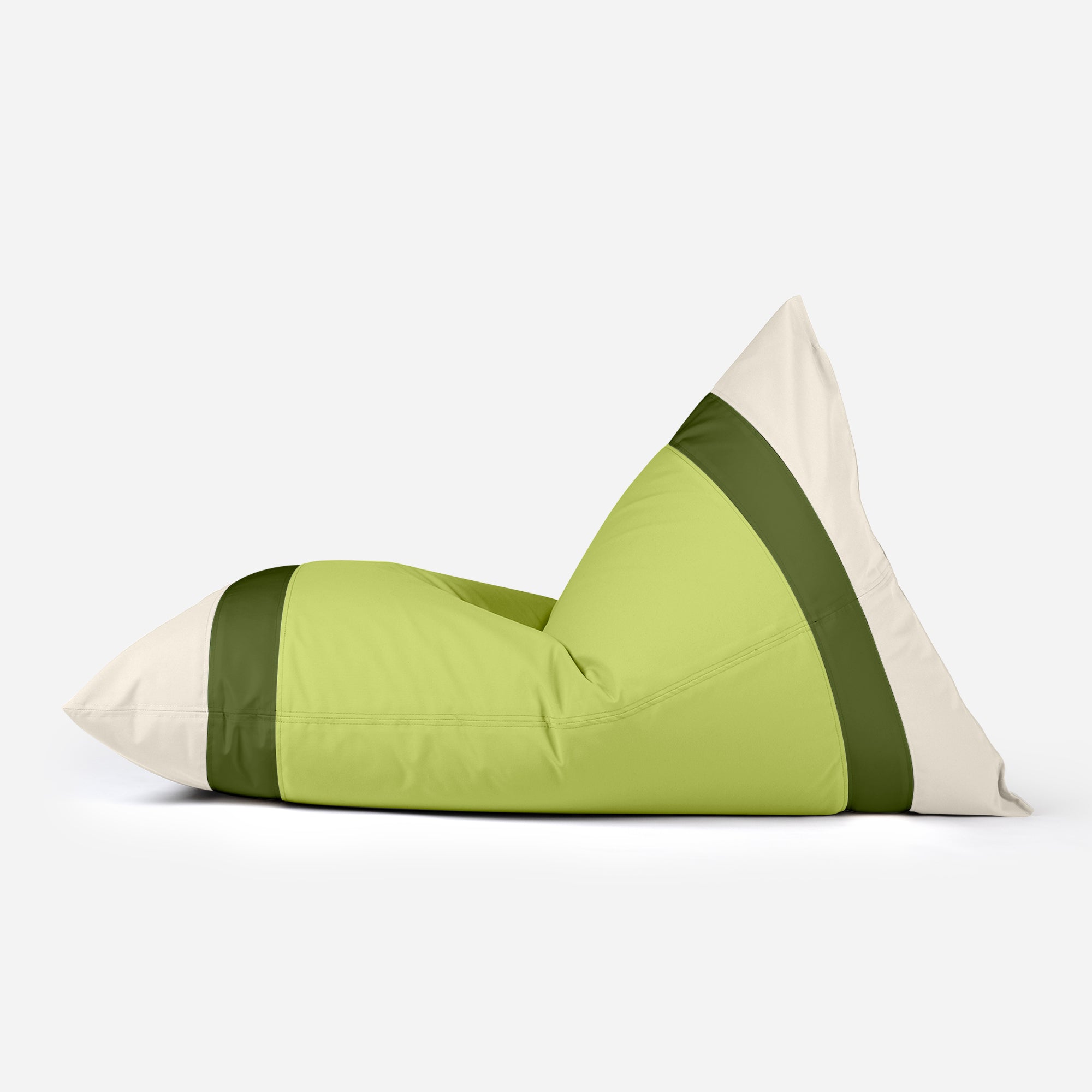 Lanny Apex Outdoor Slim Bean Bag - Olive Grove - Lanny Beanbag - Bean Bag Chairs