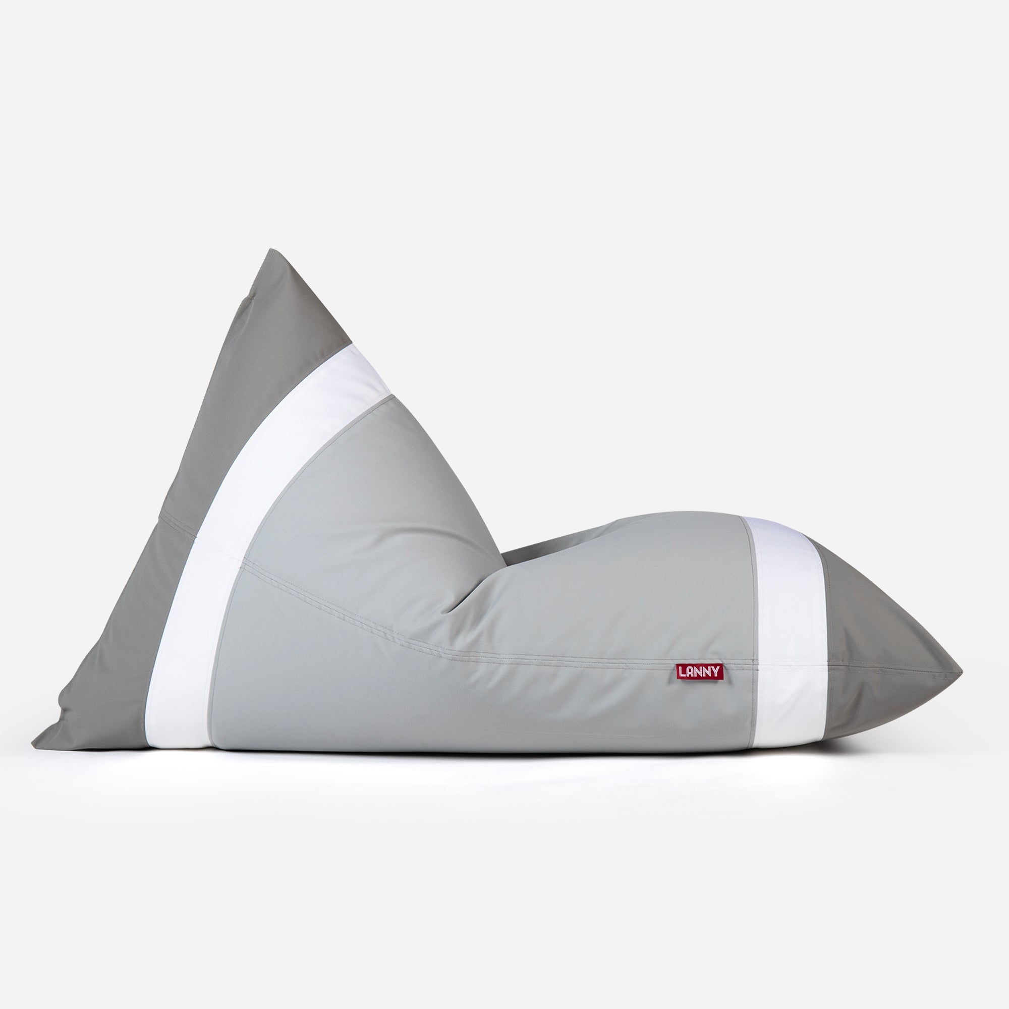 Lanny Apex Outdoor Slim Bean Bag - Urban Grey - Lanny Beanbag - Bean Bag Chairs