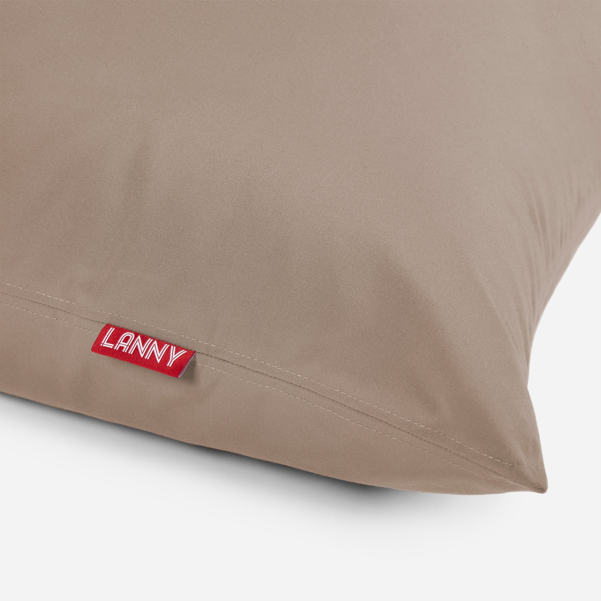 Lanny Solid Tone Outdoor Slim Bean Bag - Earth Clay - Lanny Beanbag - Bean Bag Chairs