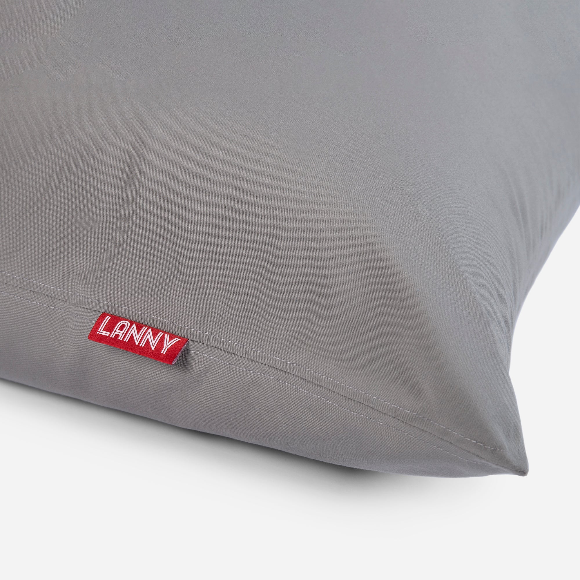 Lanny Solid Tone Outdoor Slim Bean Bag - Graphite Shadow - Lanny Beanbag - Bean Bag Chairs