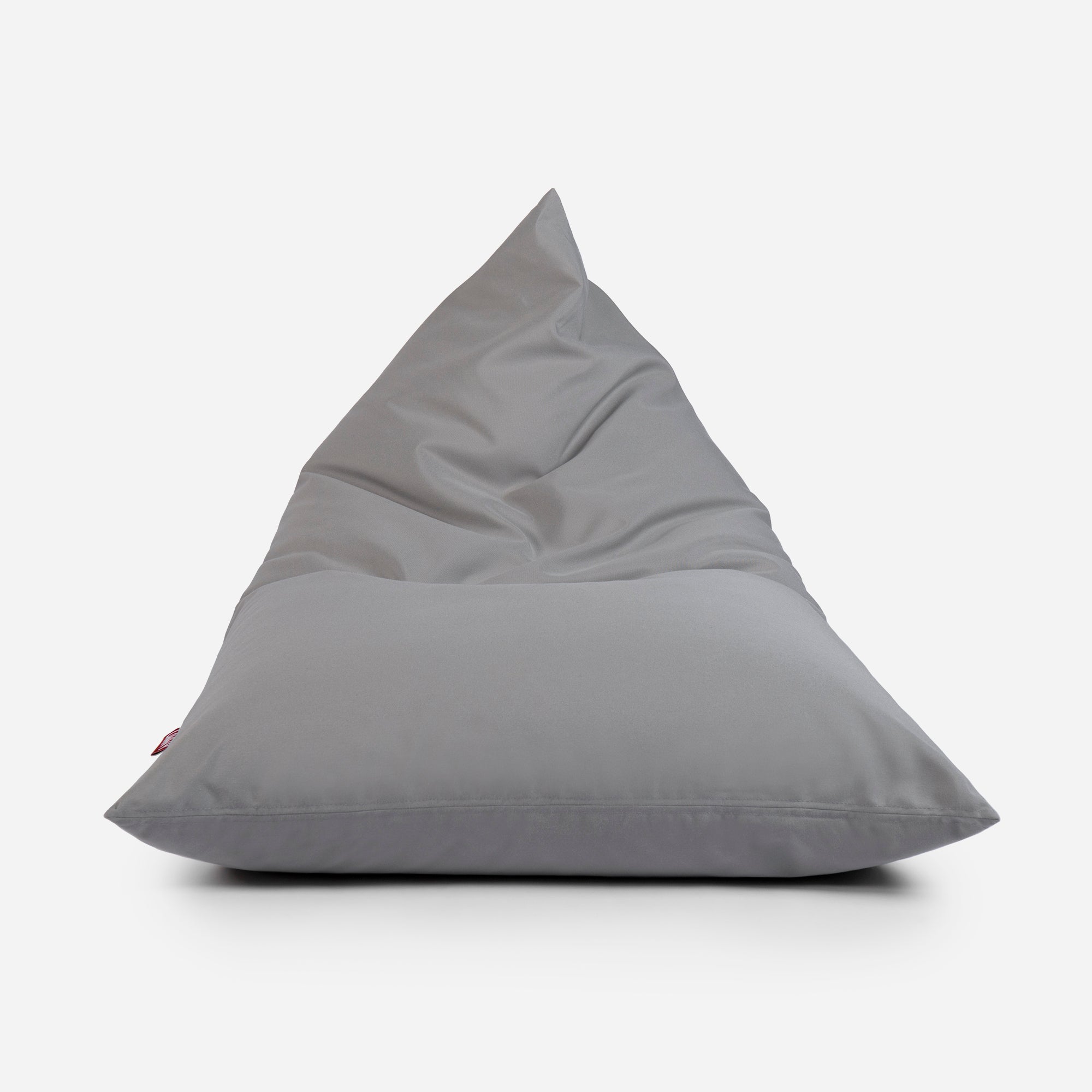 Lanny Solid Tone Outdoor Slim Bean Bag - Graphite Shadow - Lanny Beanbag - Bean Bag Chairs