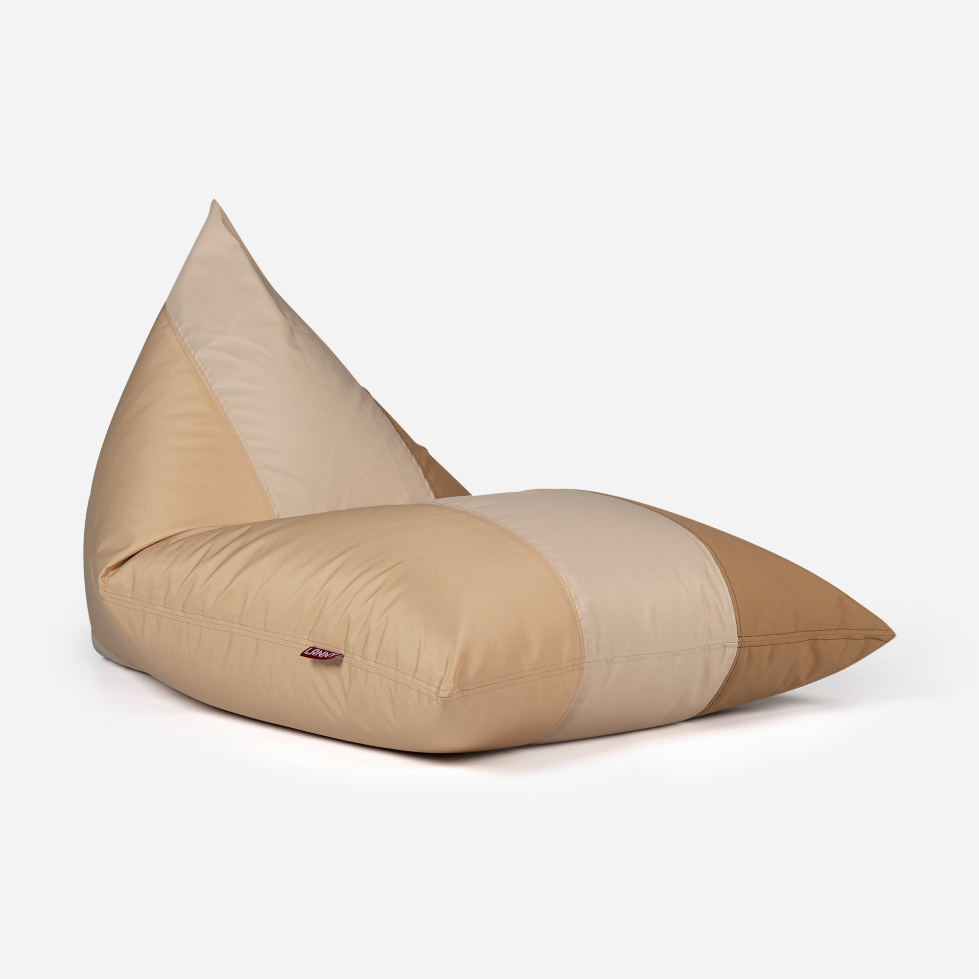 Lanny Trio Outdoor Slim Bean Bag - Desert Dune - Lanny Beanbag - Bean Bag Chairs