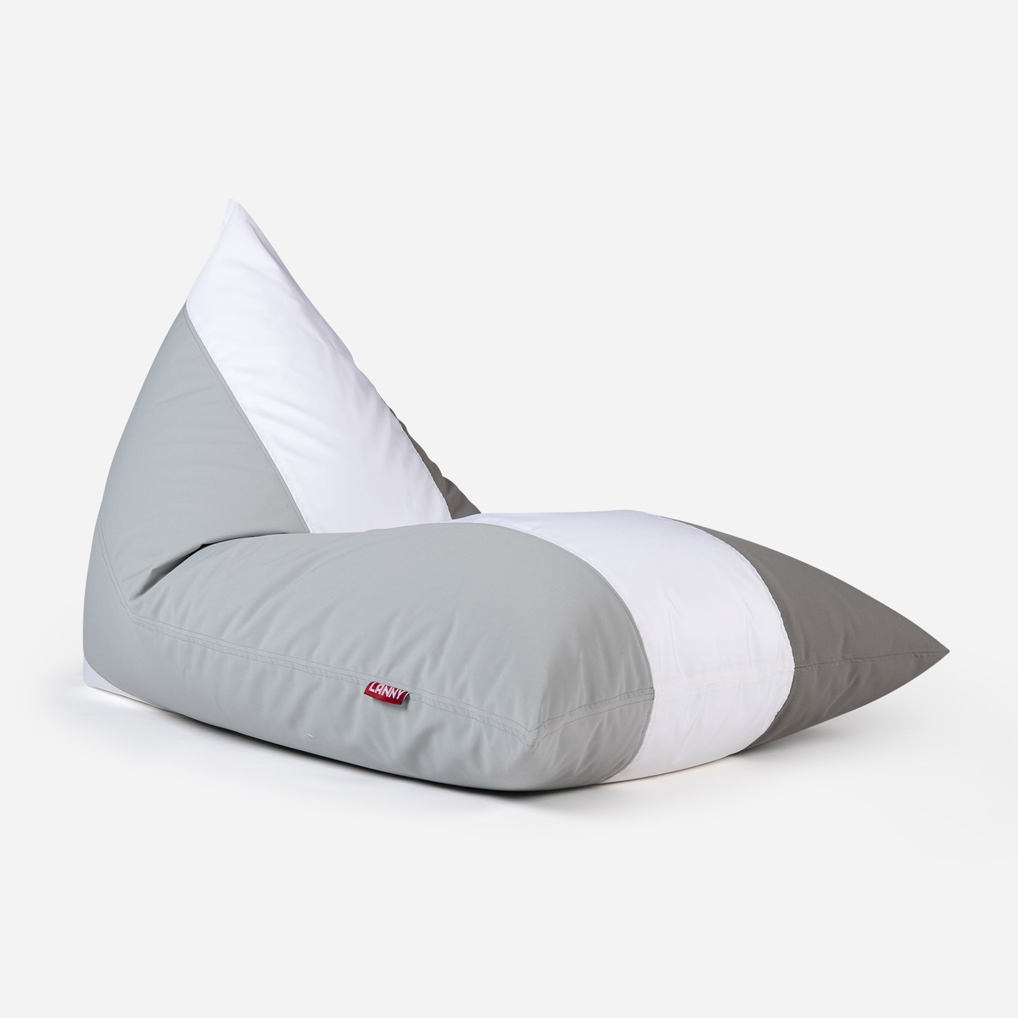 Lanny Trio Outdoor Slim Bean Bag - Urban Grey - Lanny Beanbag - Bean Bag Chairs