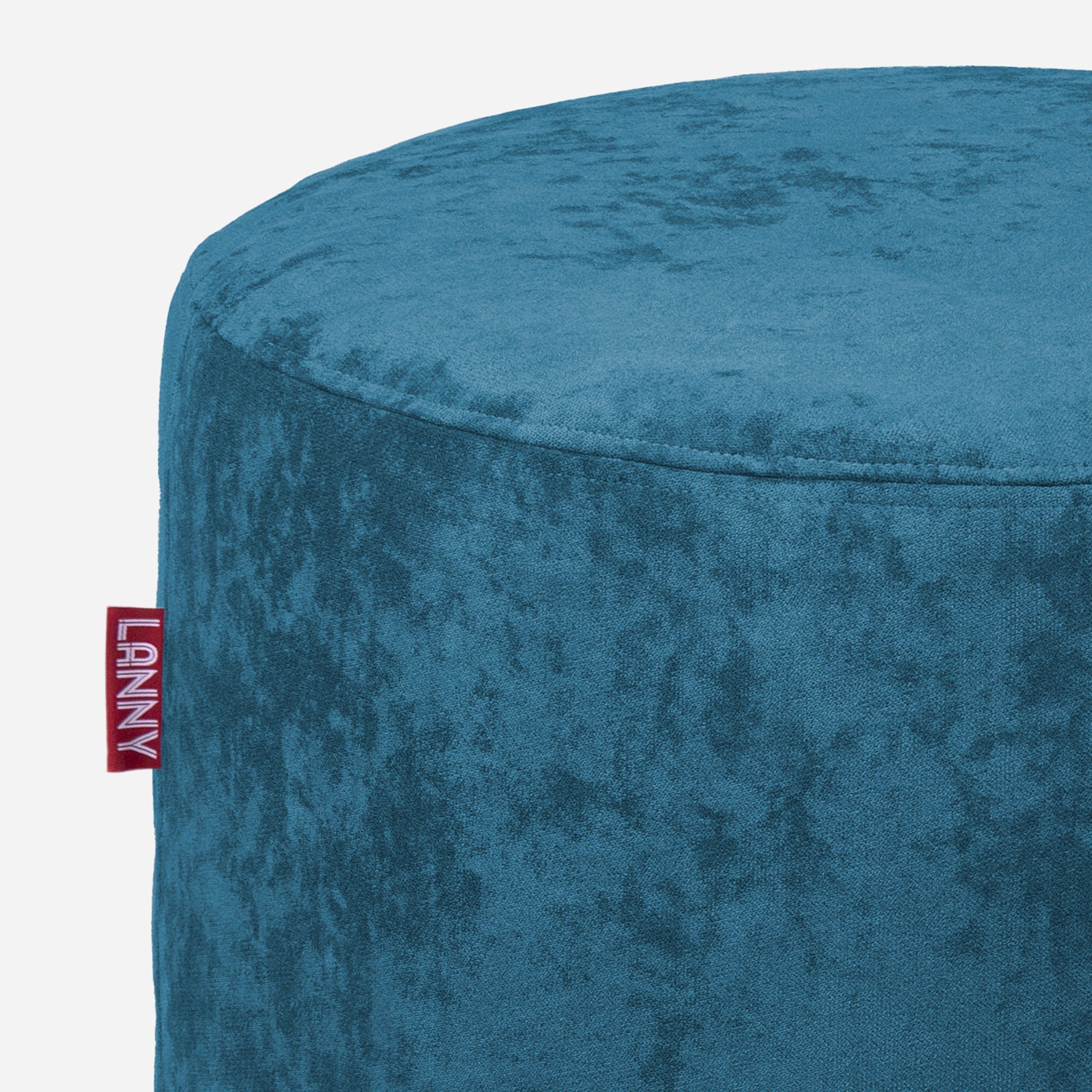 Medium Aldo Aqua Pouf - Lanny Beanbag - Ottomans