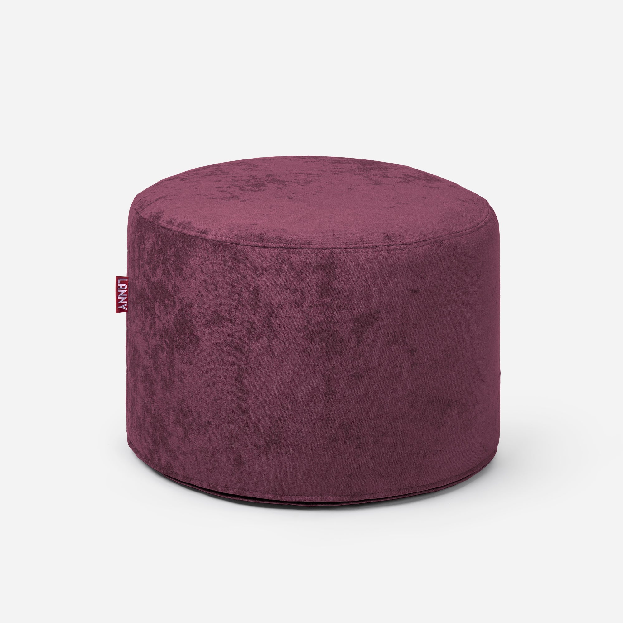 Medium Aldo Purple Pouf - Lanny Beanbag - Ottomans
