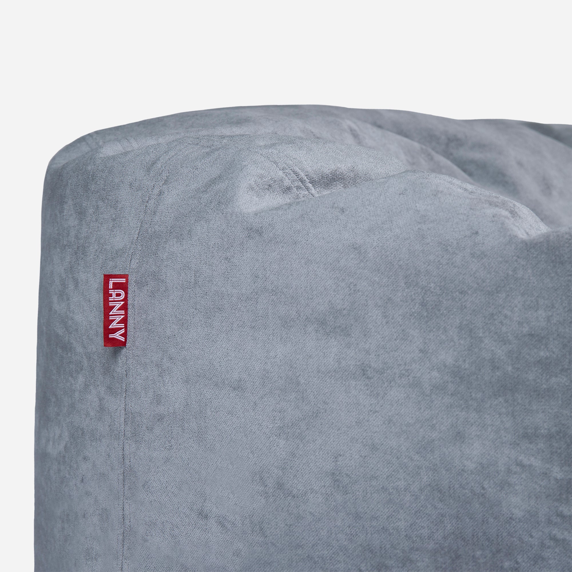 Original Large Aldo Gray Bean Bag - Lanny Beanbag - Bean Bag Chairs