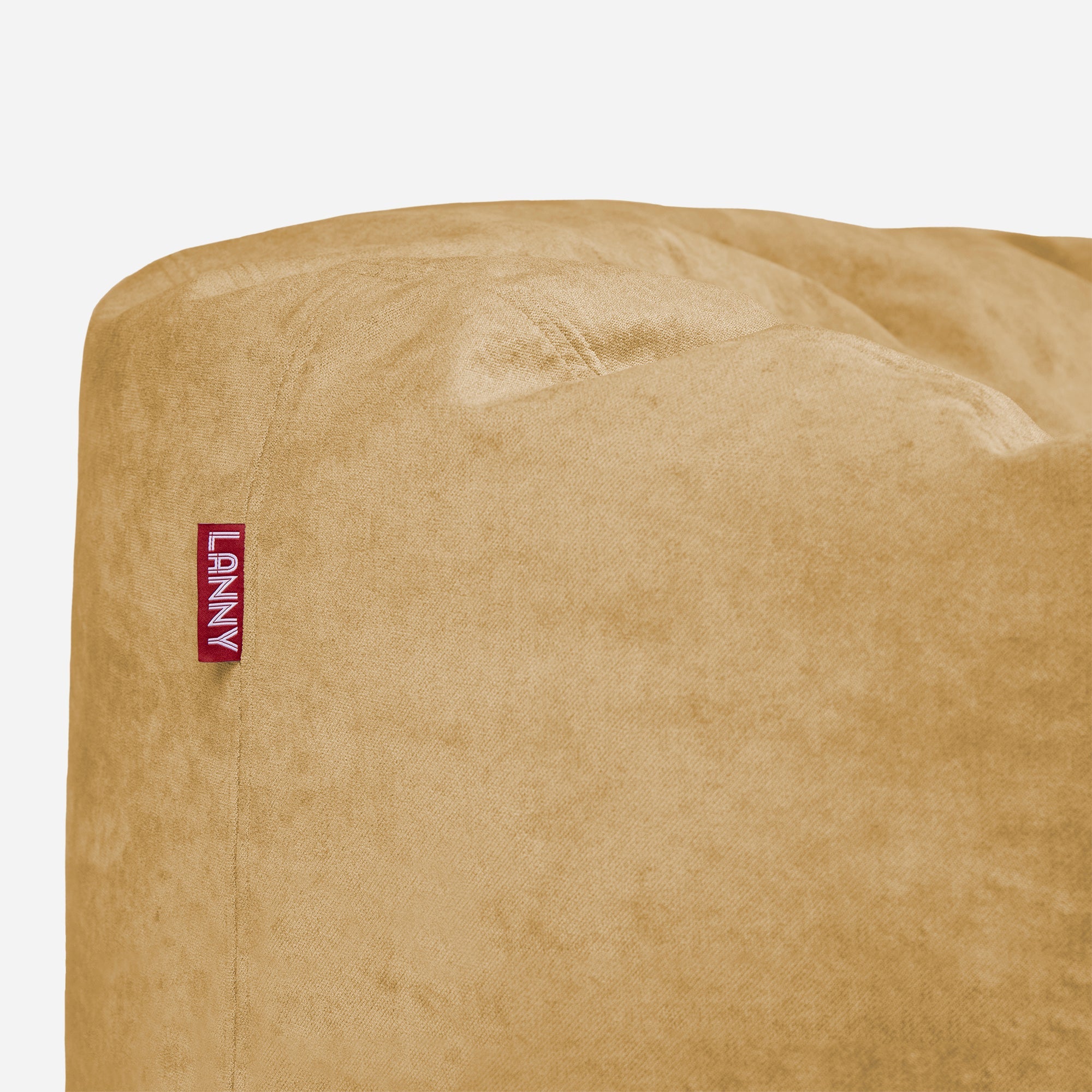 Original Medium Aldo Mustard Bean Bag - Lanny Beanbag - Bean Bag Chairs