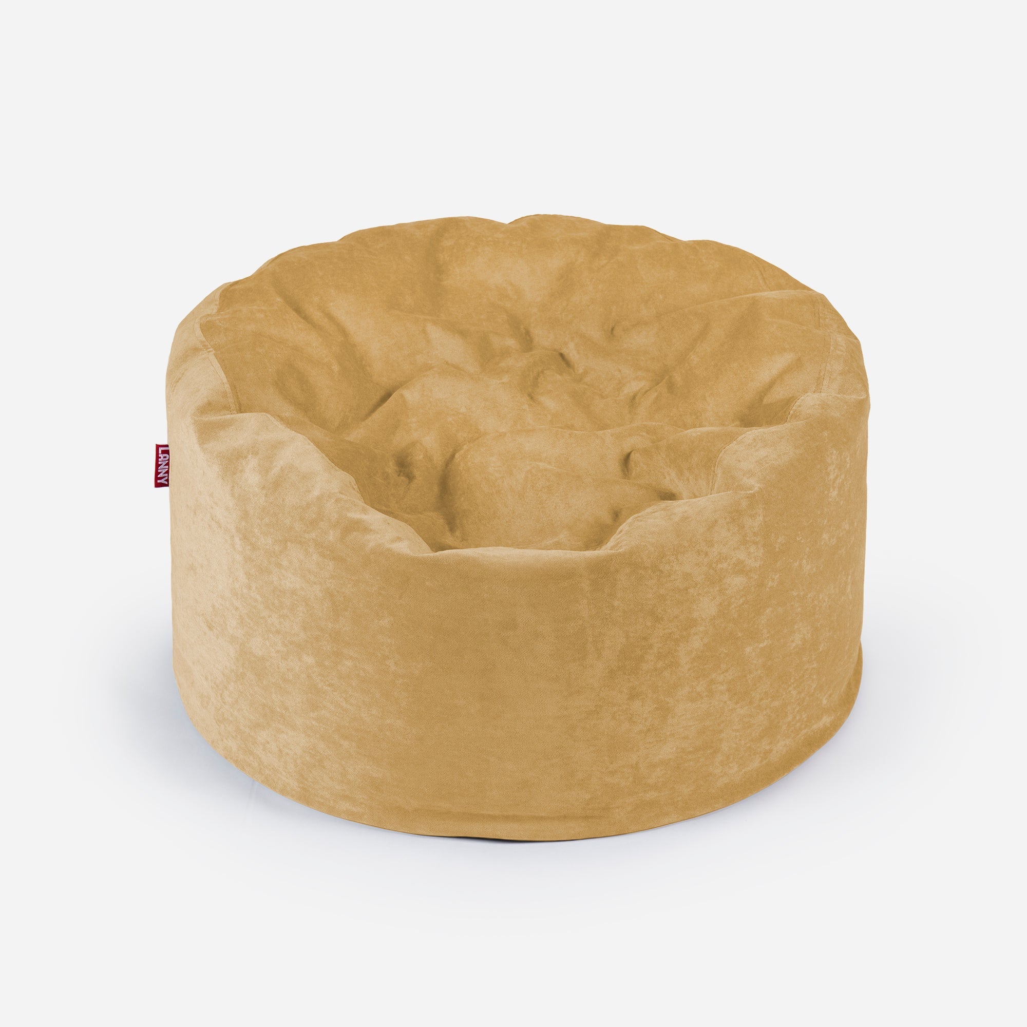 Original Medium Aldo Mustard Bean Bag - Lanny Beanbag - Bean Bag Chairs