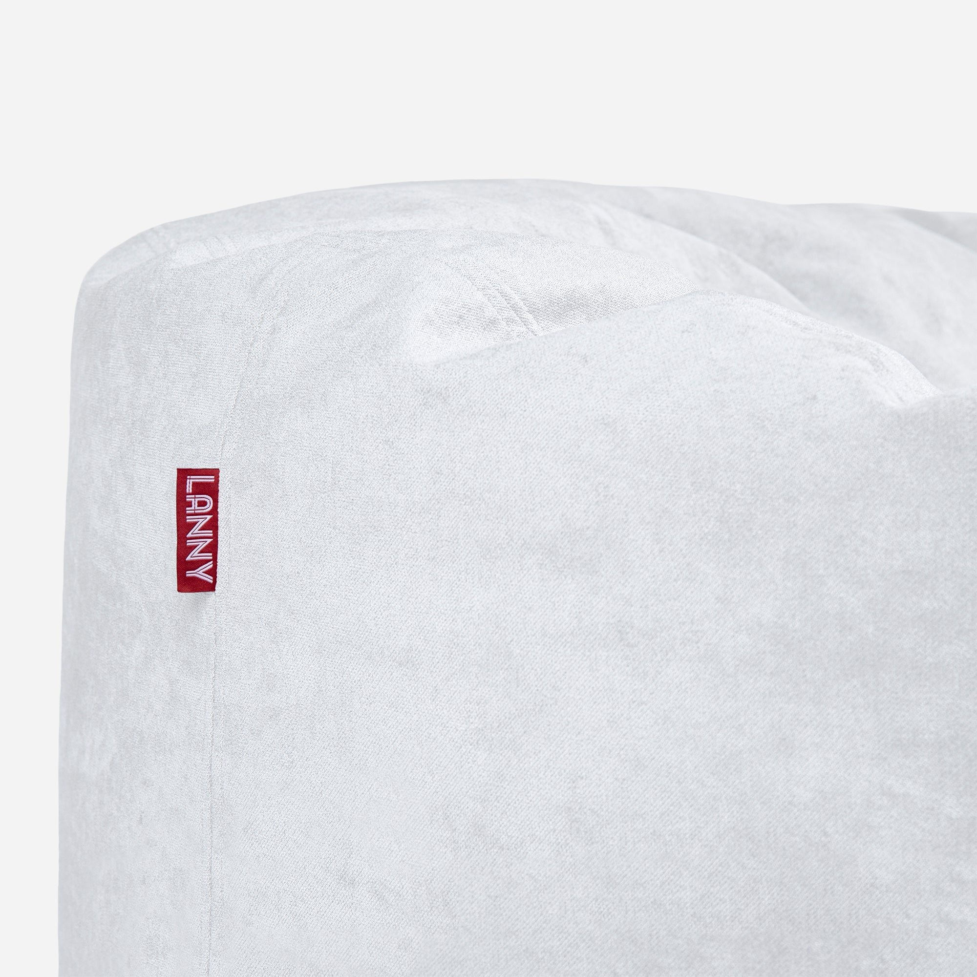 Original Medium Aldo White Bean Bag - Lanny Beanbag - Bean Bag Chairs