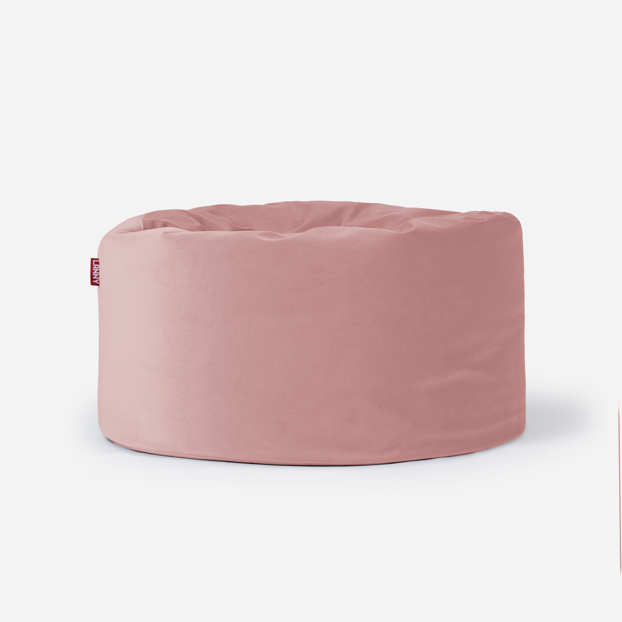 Original Medium Velvet Pink Bean bag - Lanny Beanbag - Bean Bag Chairs