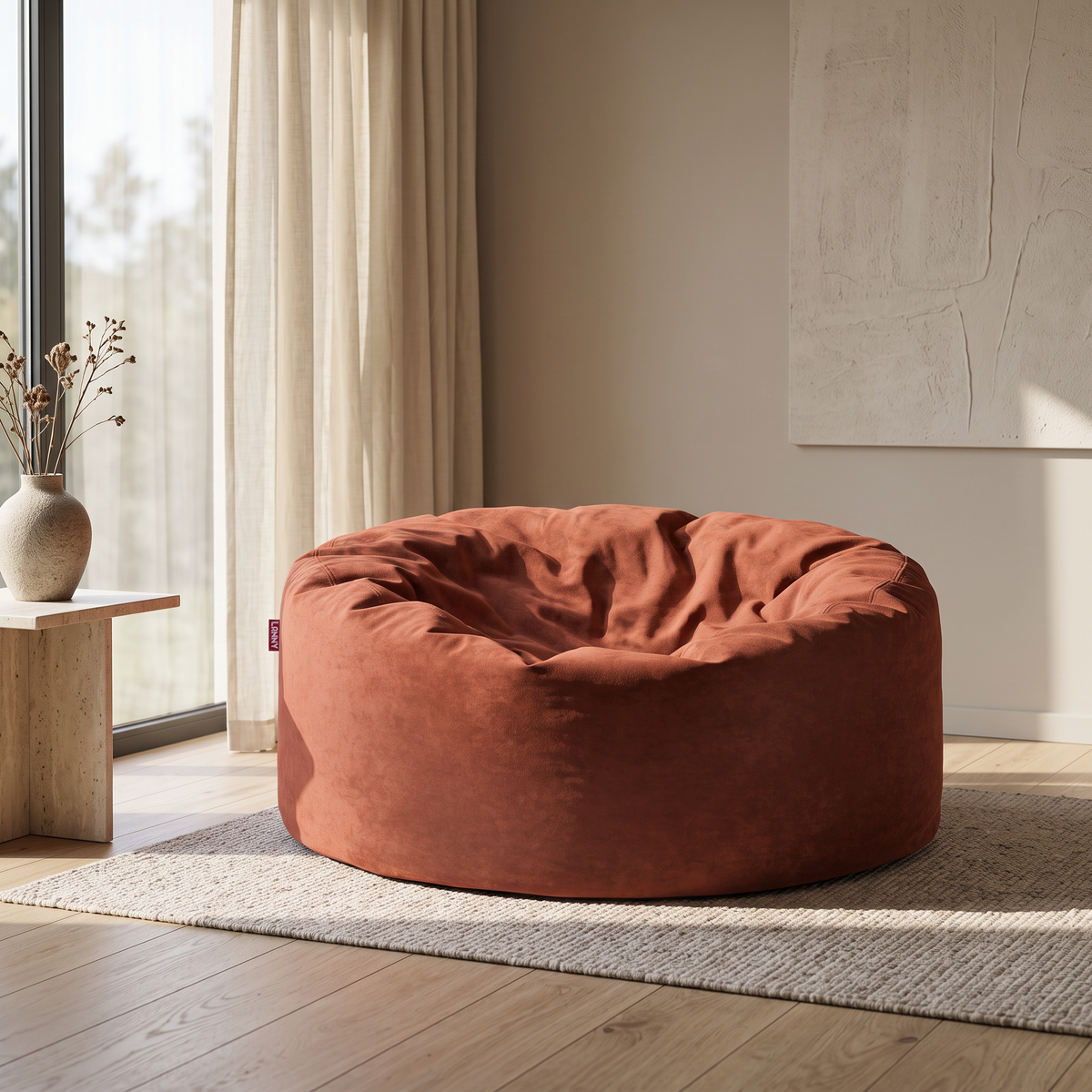 Lanny Original Chenille Bean bag - Oversize