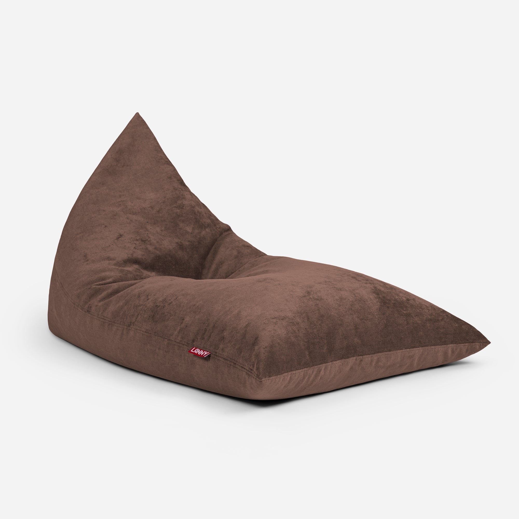 Slim Aldo Brown Bean bag - Lanny Beanbag - Bean Bag Chairs