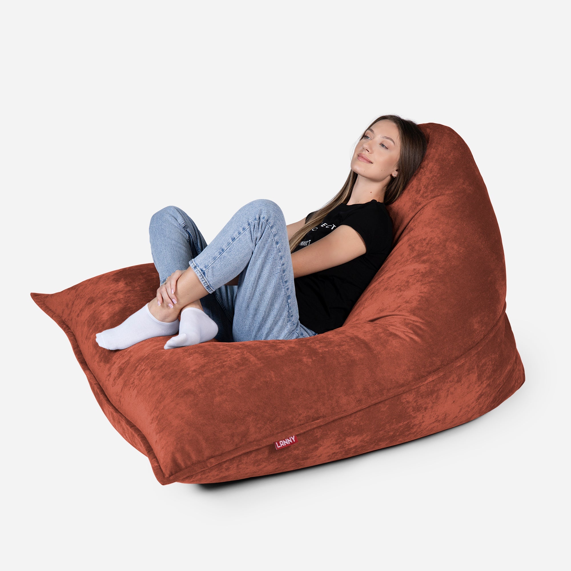 Sloppy Large Aldo Amber Bean bag - Lanny Beanbag - Bean Bag Chairs